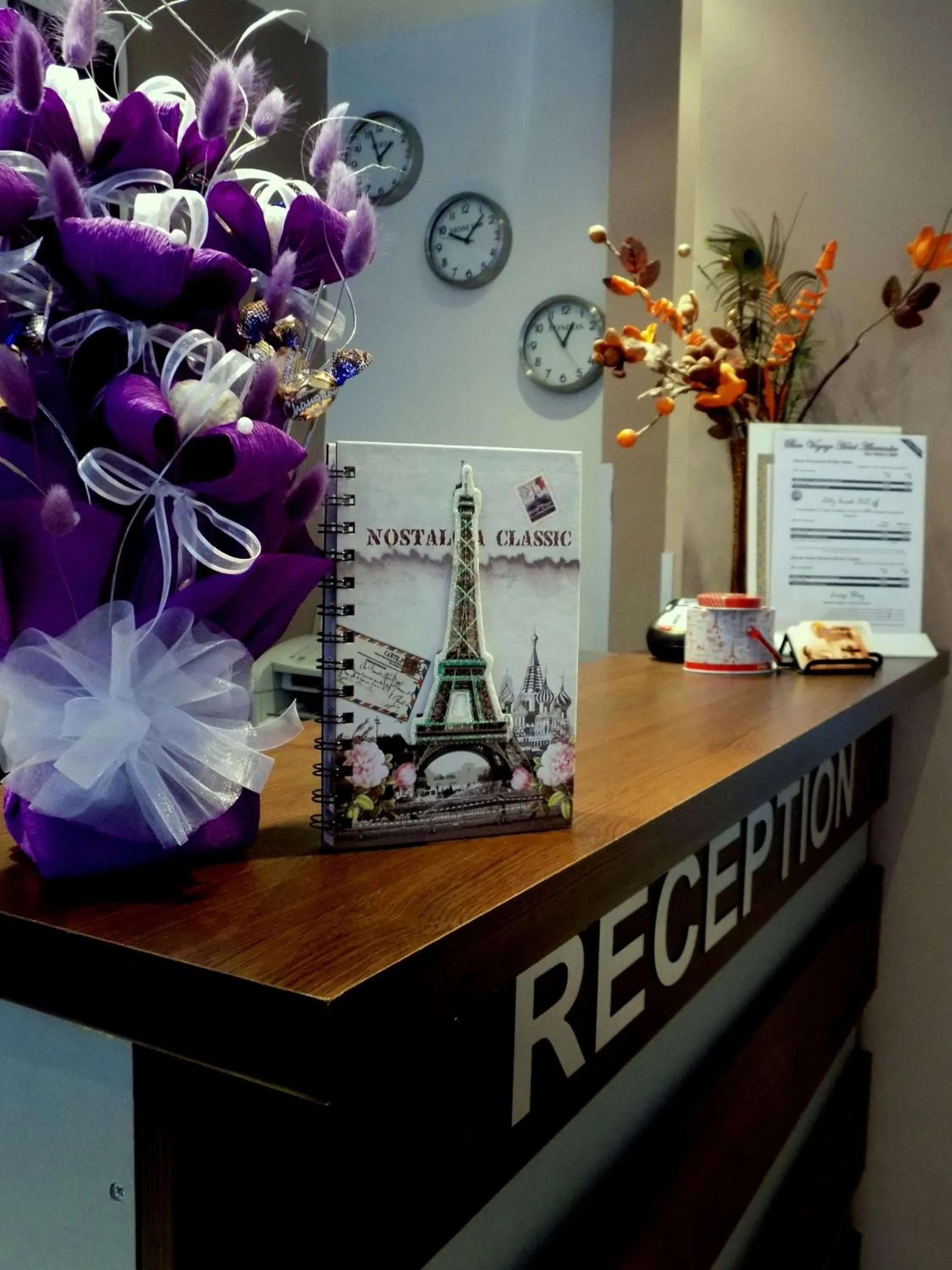 Lobby or reception in Hotel Alexander