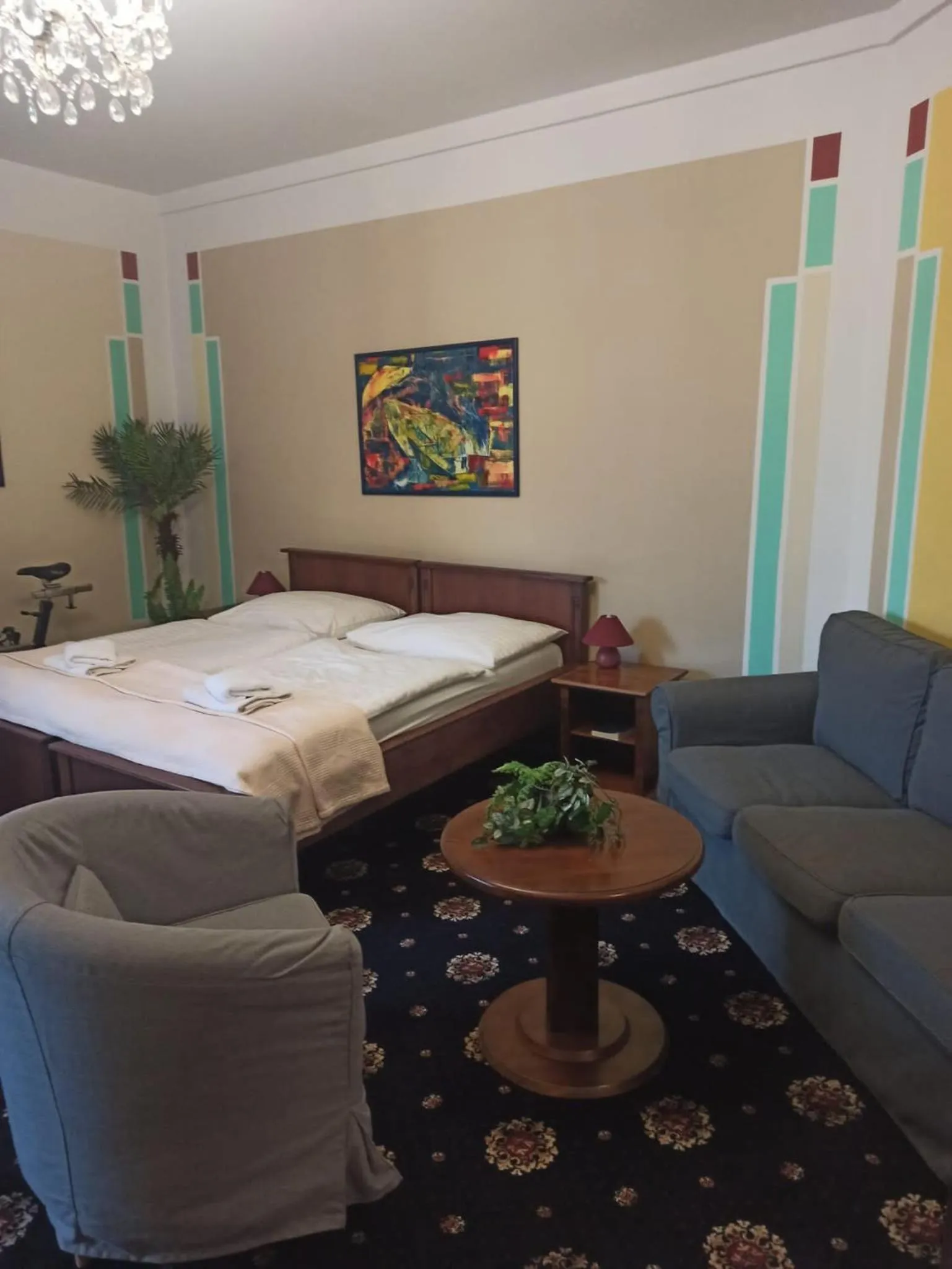 Living room, Bed in Brioni Boutique Hotel 4*