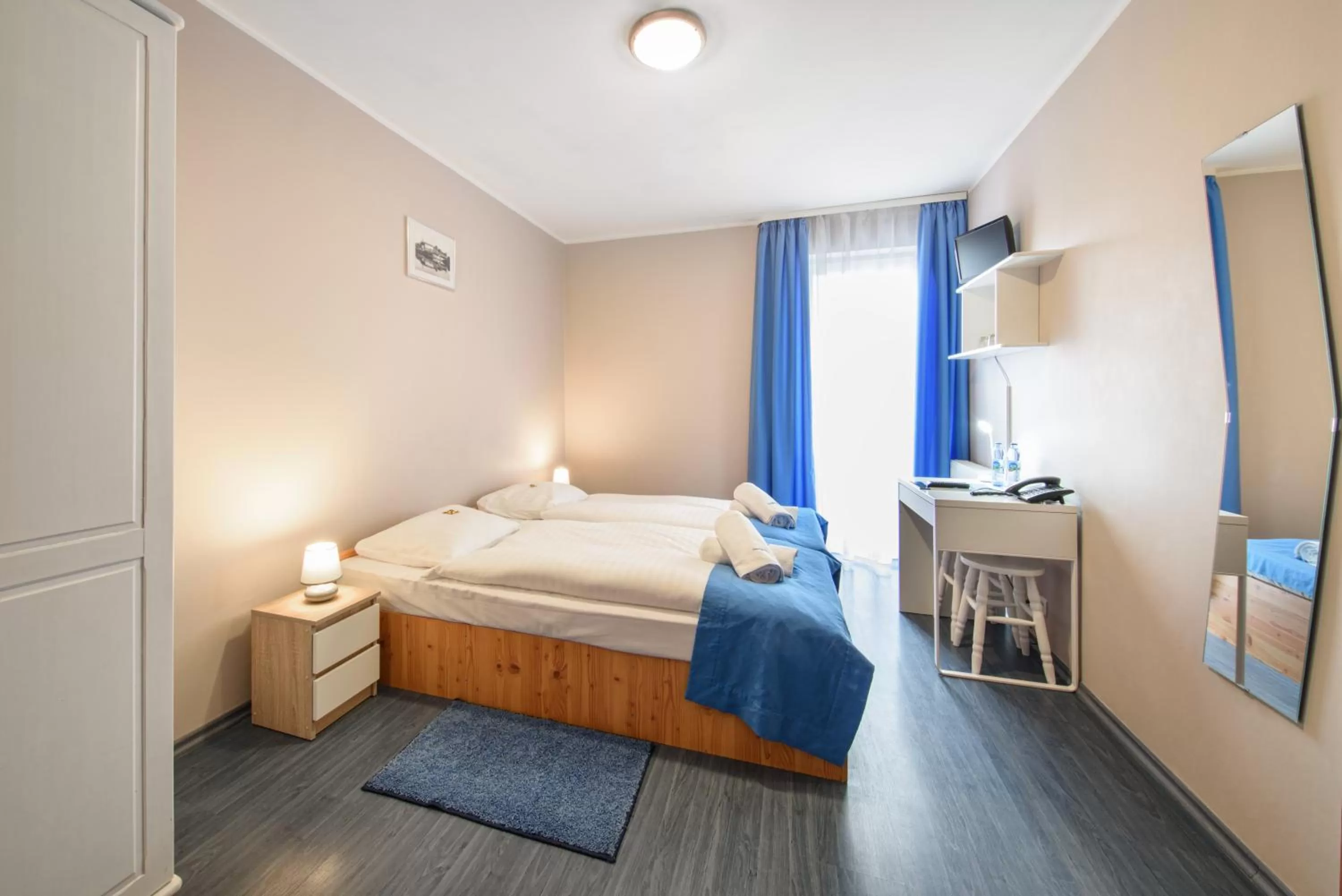 Bed in Hotel Nowa Panorama