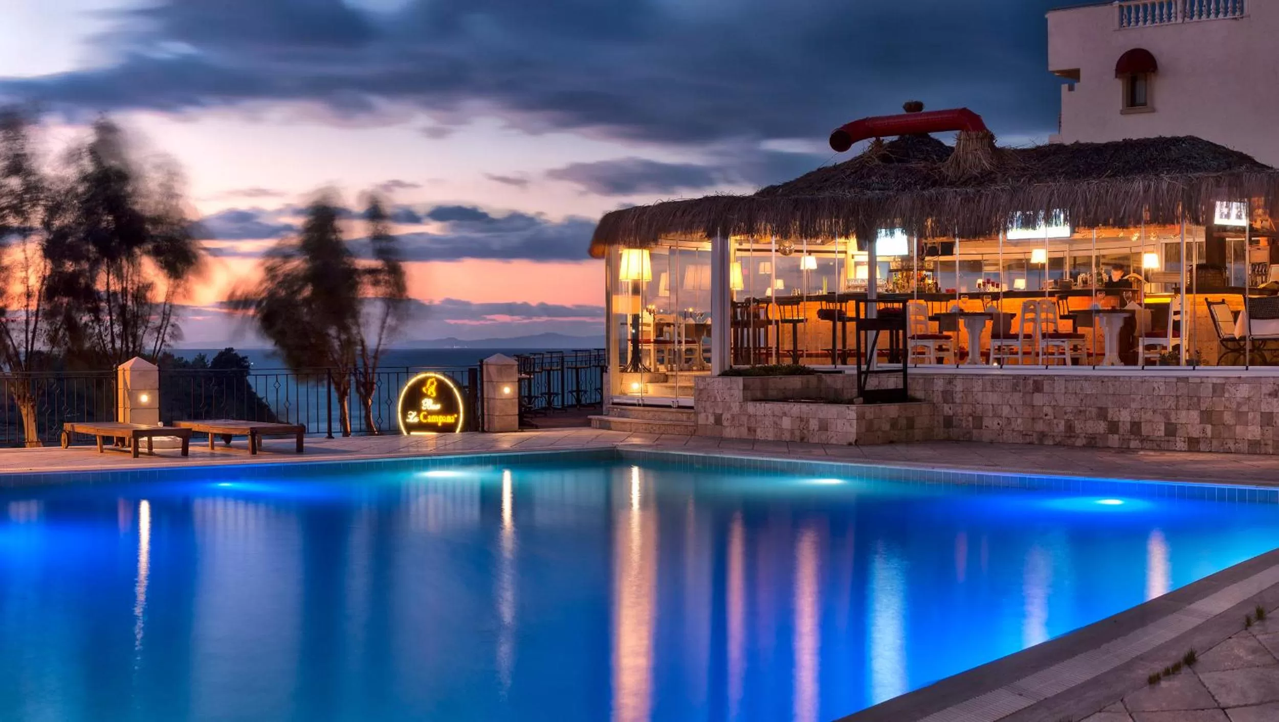 Property building in Hotel Carina