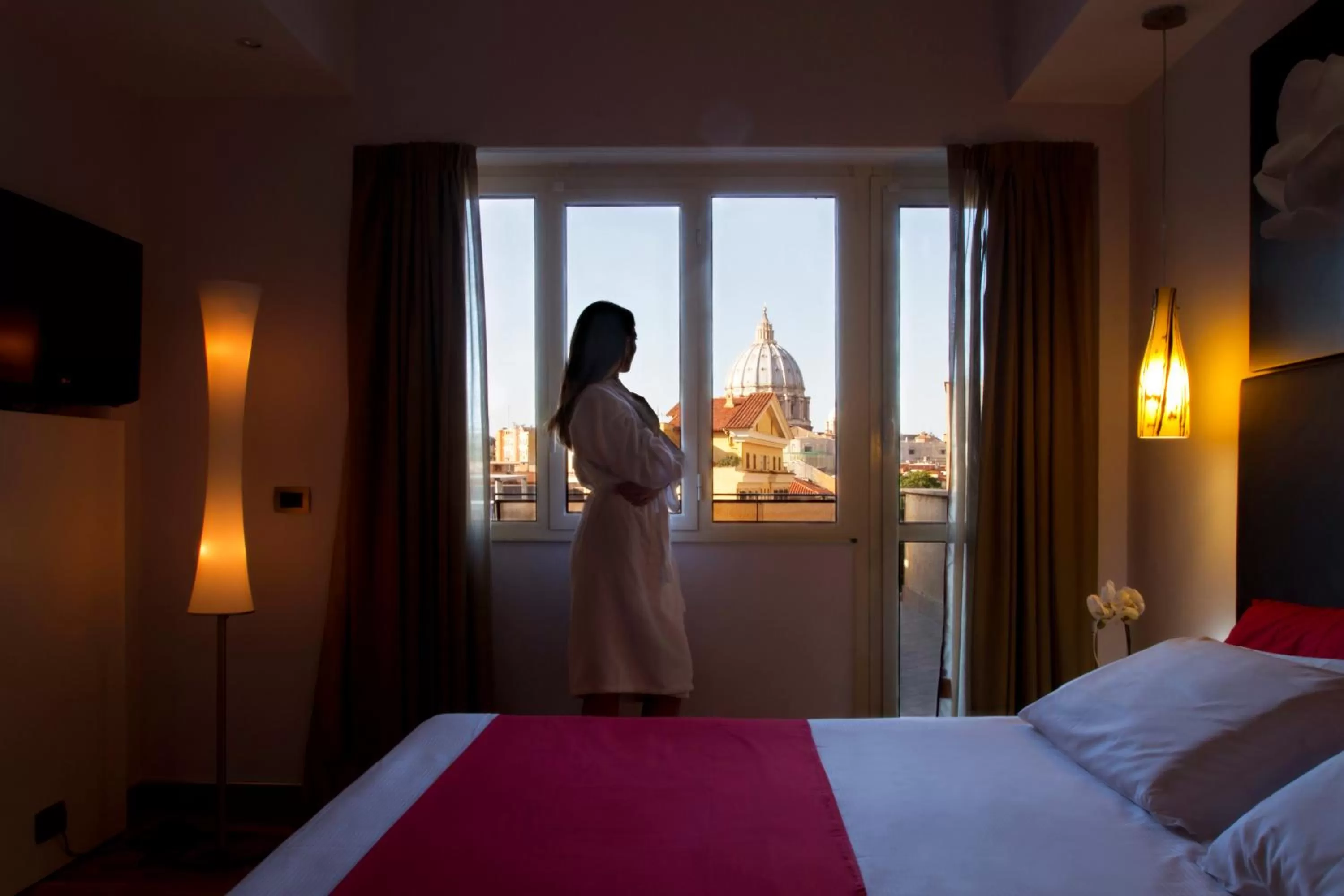 People, Bed in Hotel Gravina San Pietro