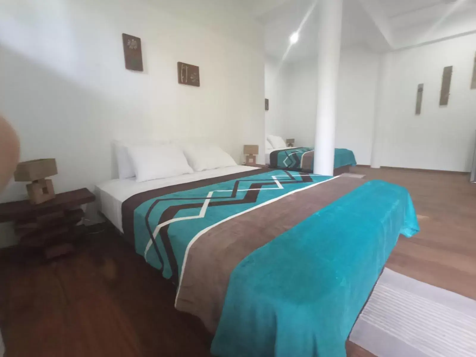 Quadruple Room with Garden View in La Luciernaga Big Creek Quadruple Room with Garden View in La Luciernaga Big Creek