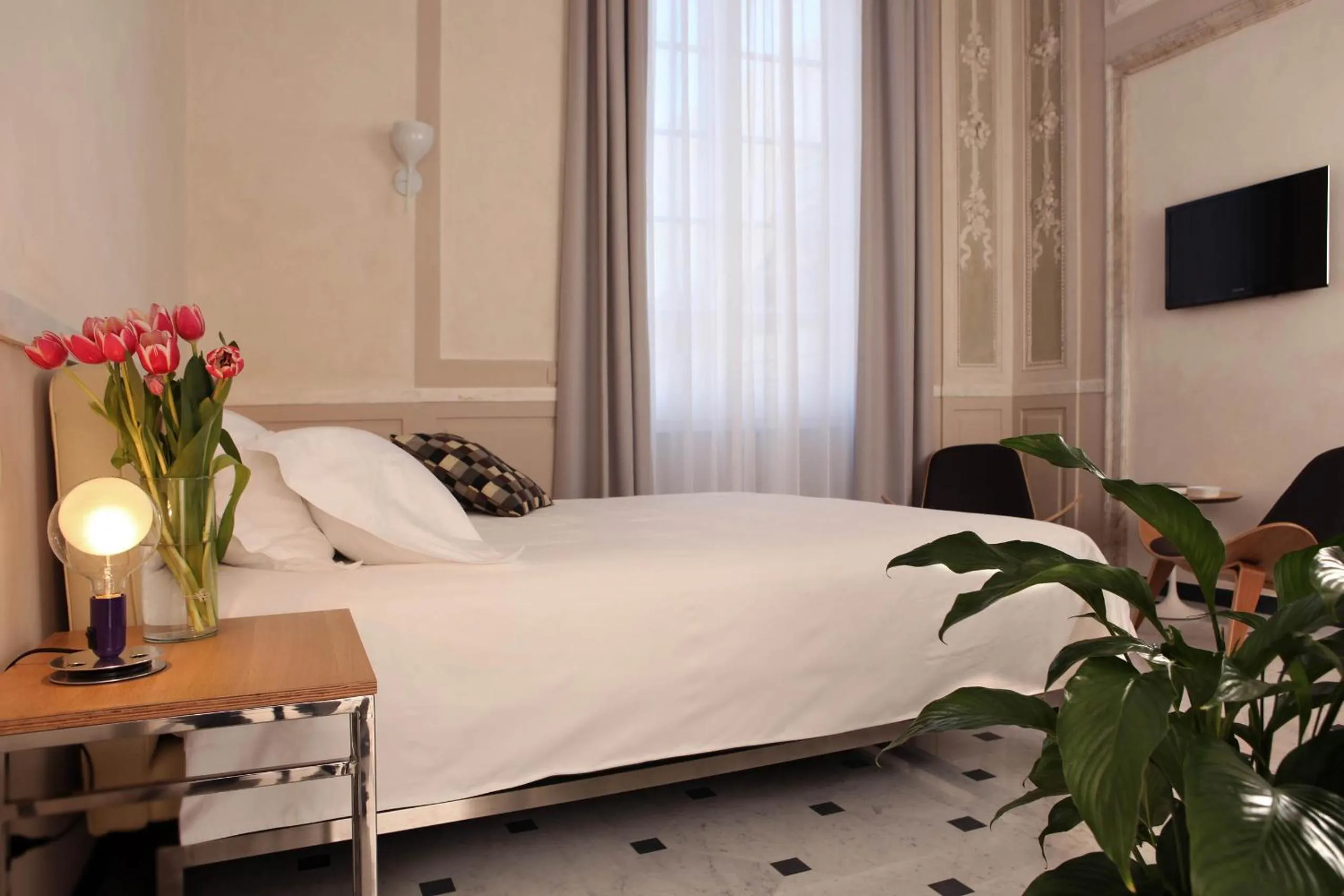 Bed in Hotel Le Nuvole Residenza d'Epoca