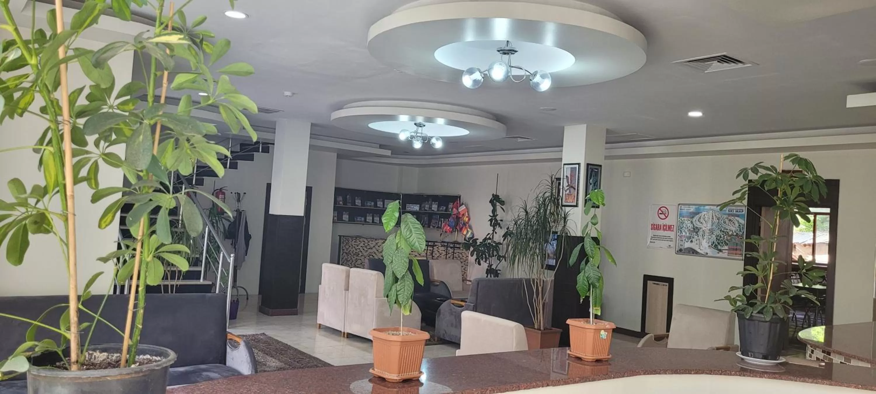 fireplace, Lobby/Reception in Güngören Hotel