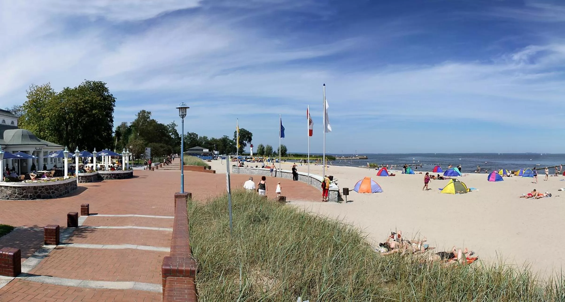 Beach in HafenHotel PommernYacht