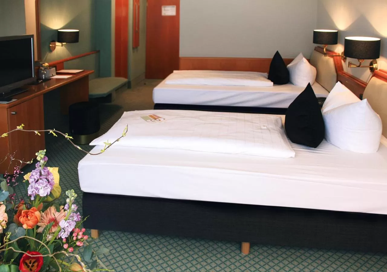 Photo of the whole room, Bed in AVIA Hotel