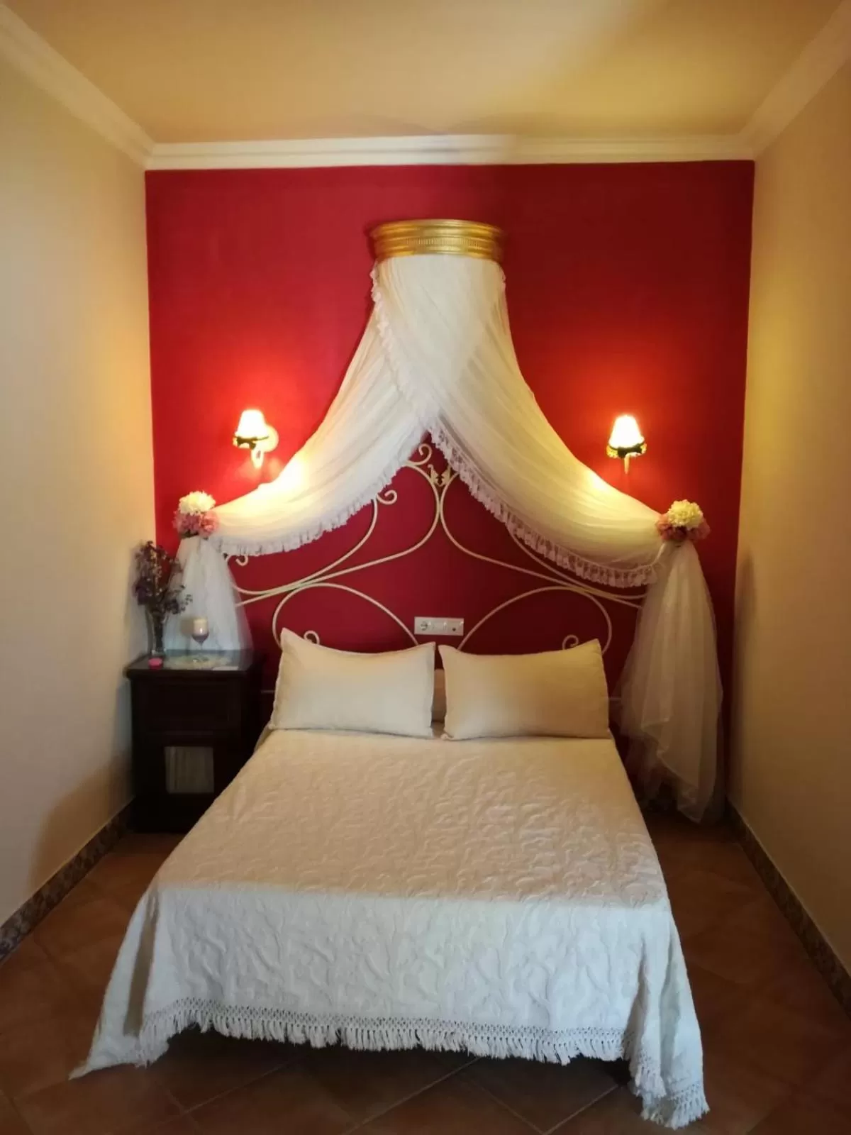 Bed in Hotel Rural Andalucia