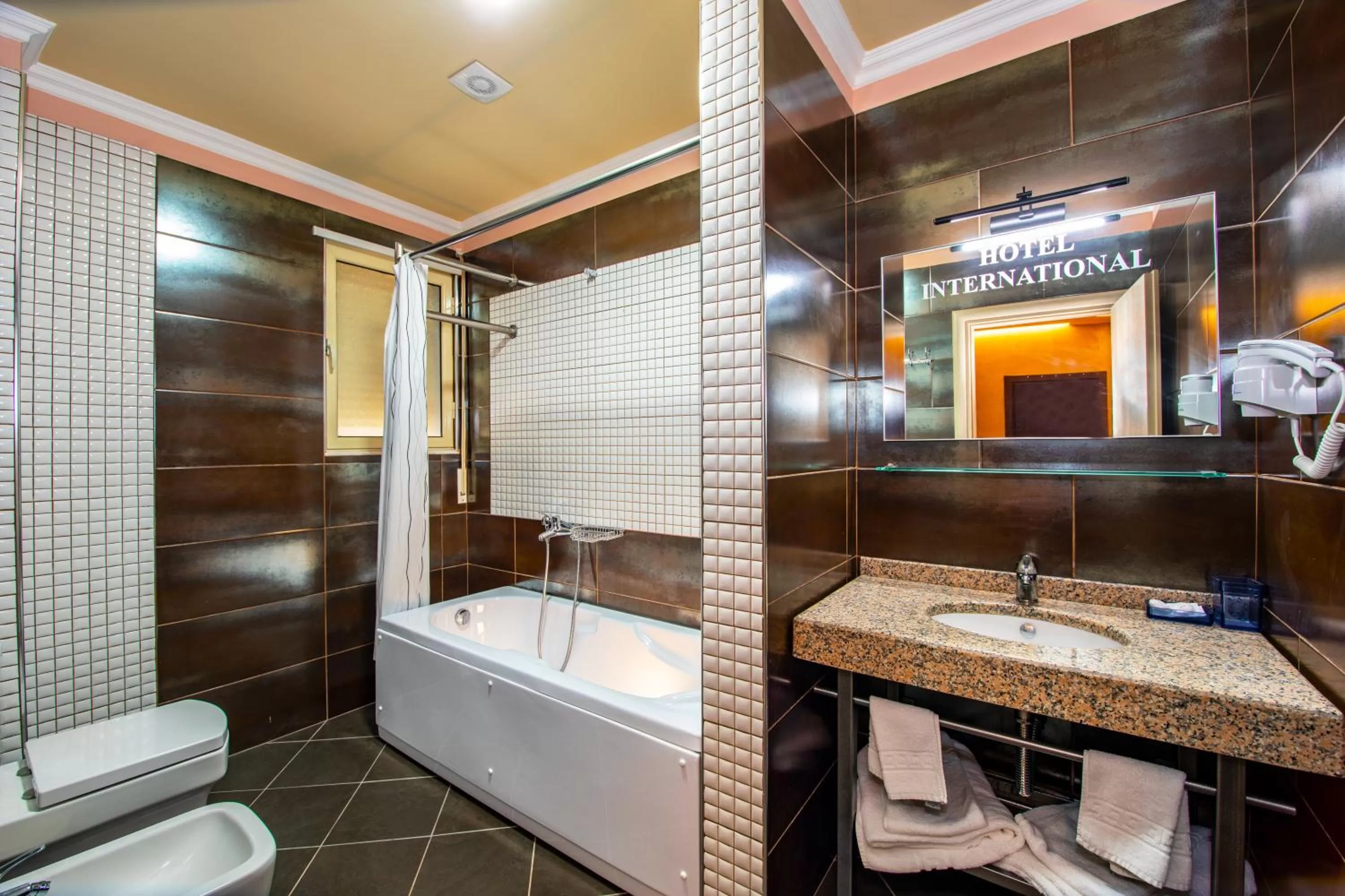 Bathroom in Fieri International Hotel