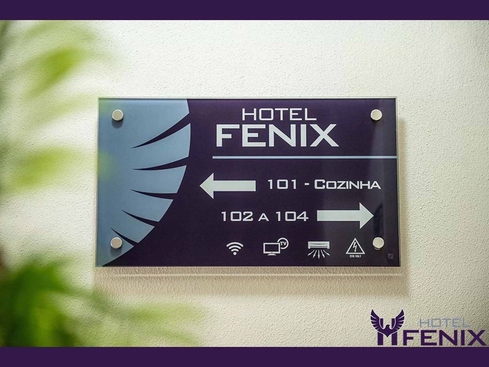 Property logo or sign in Hotel Fenix