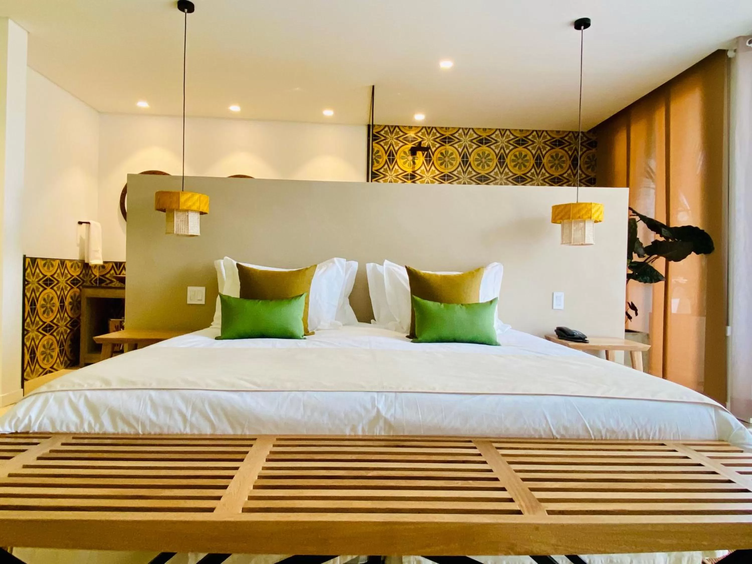 Bed in Patio del Mundo