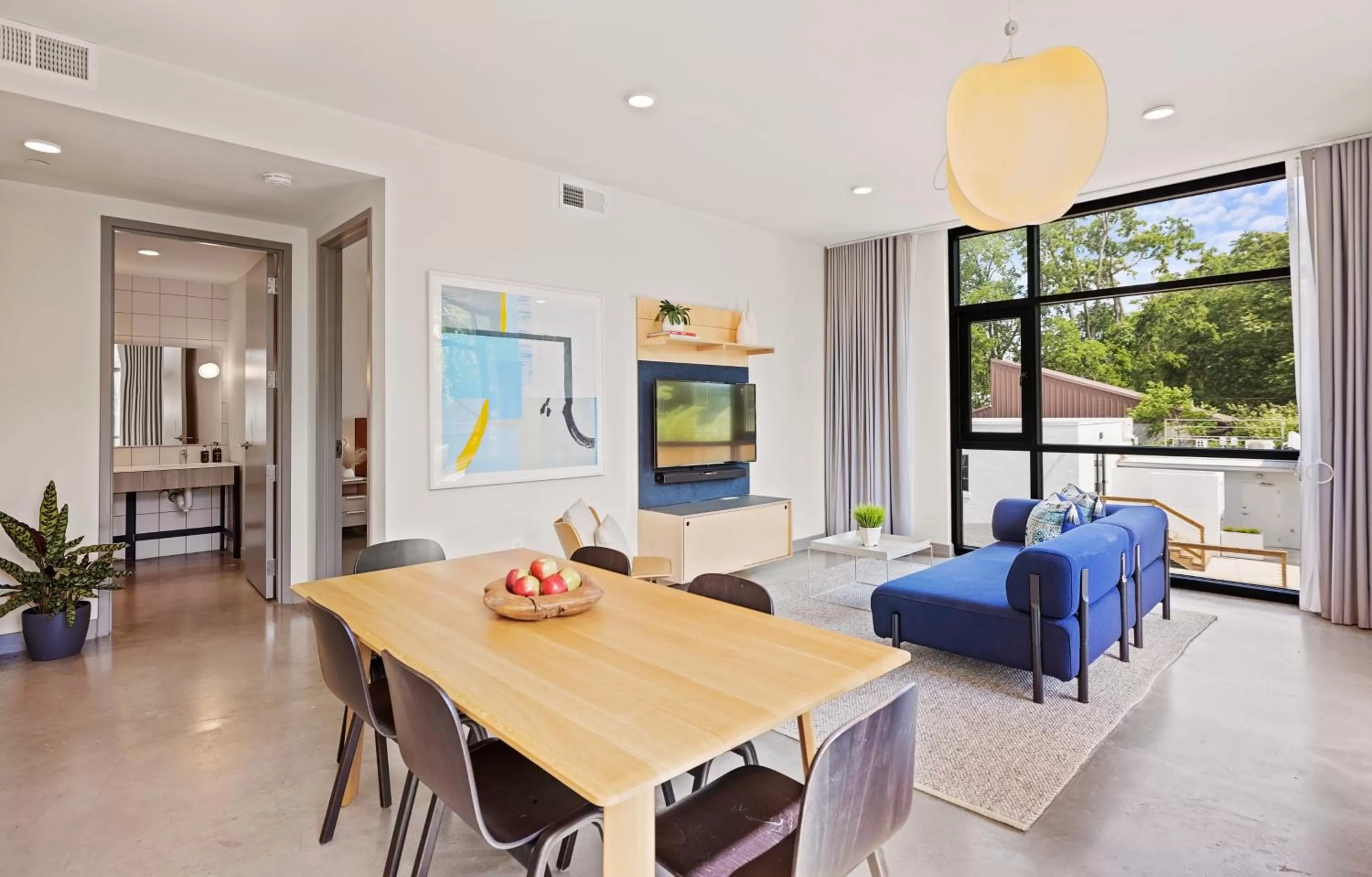 Living room in Harthall Hotel