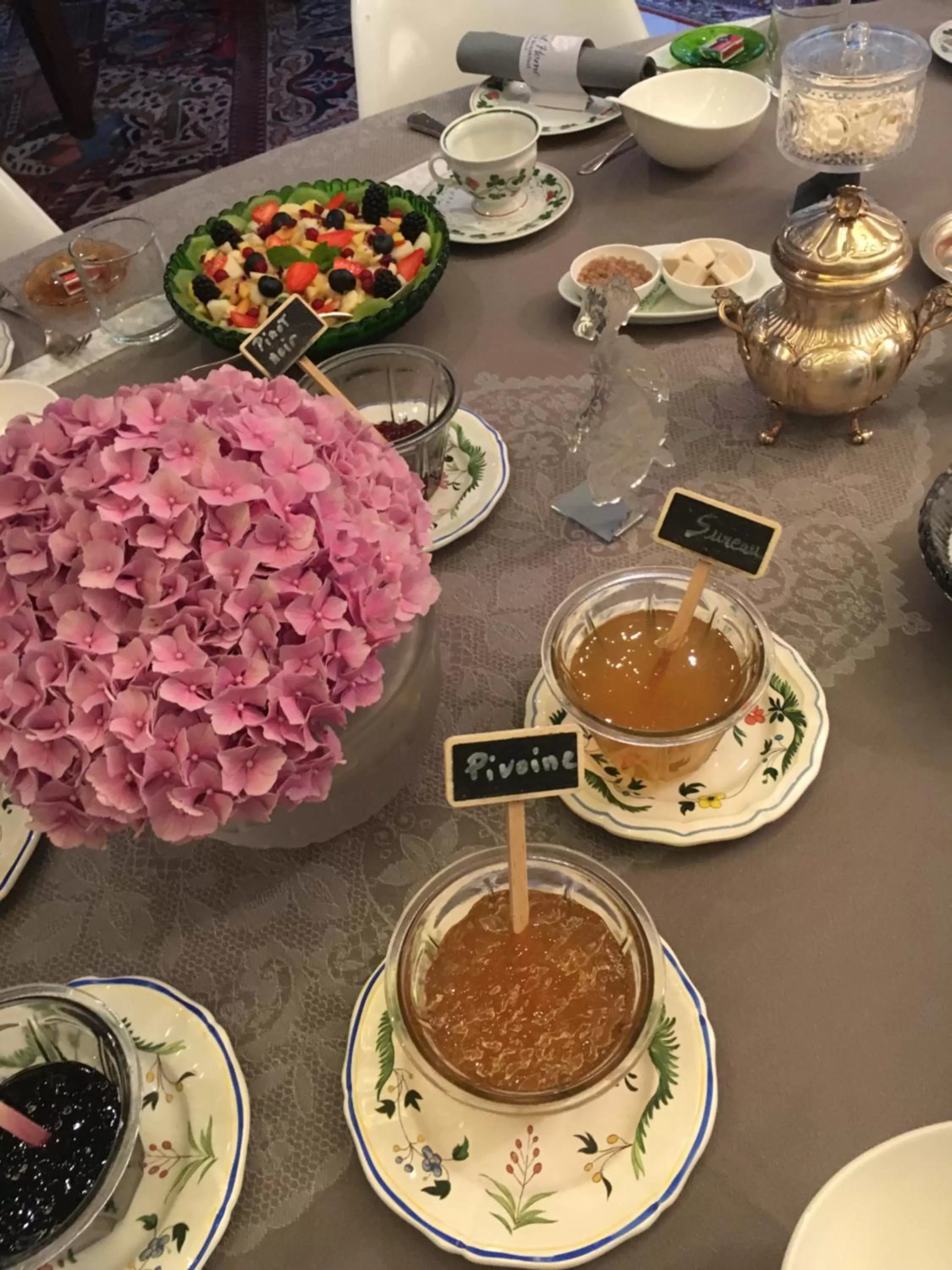 Food in Peonia at Home - Maison d'hôtes d'exception