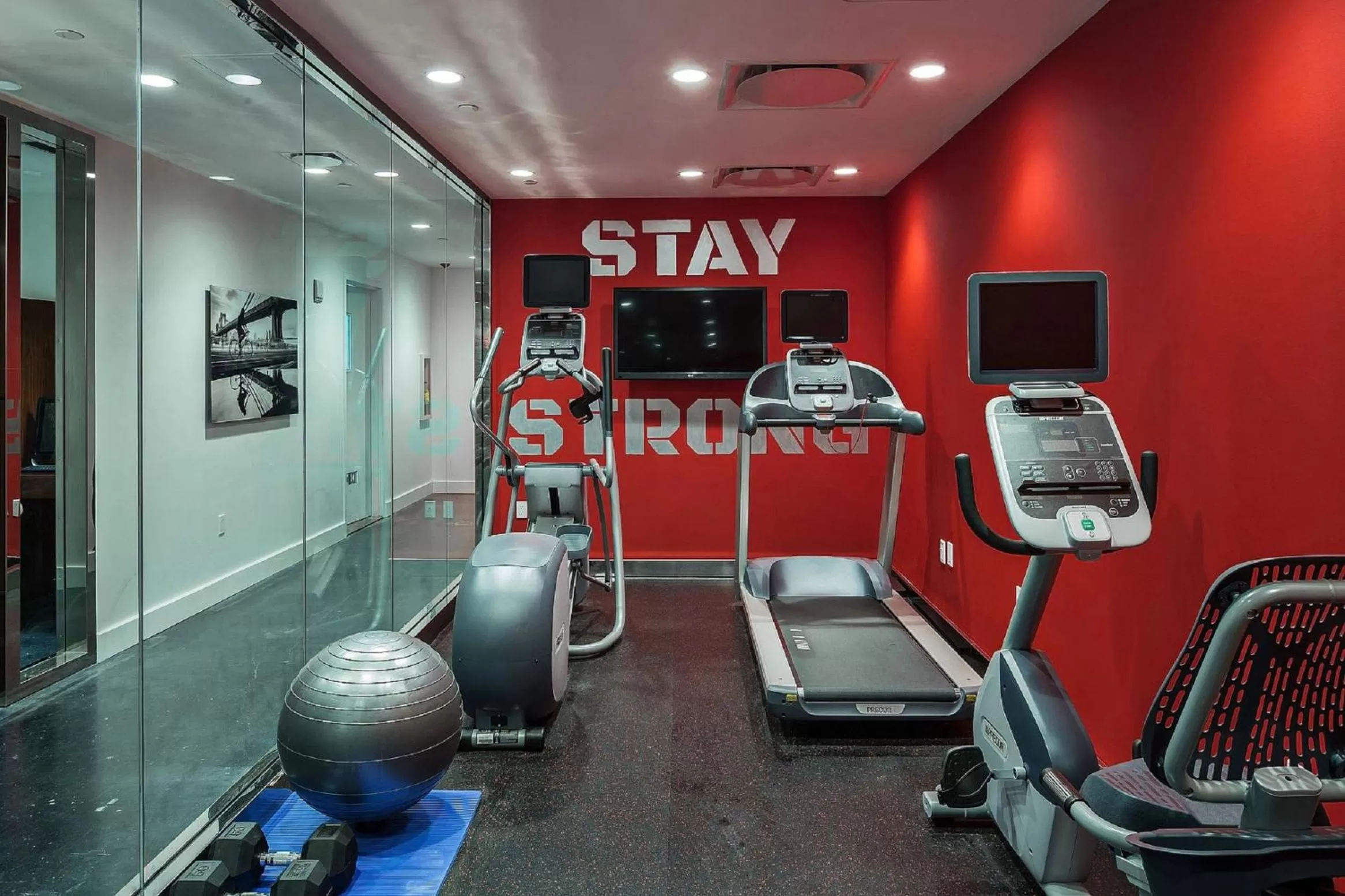 Fitness centre/facilities in Hotel Hugo