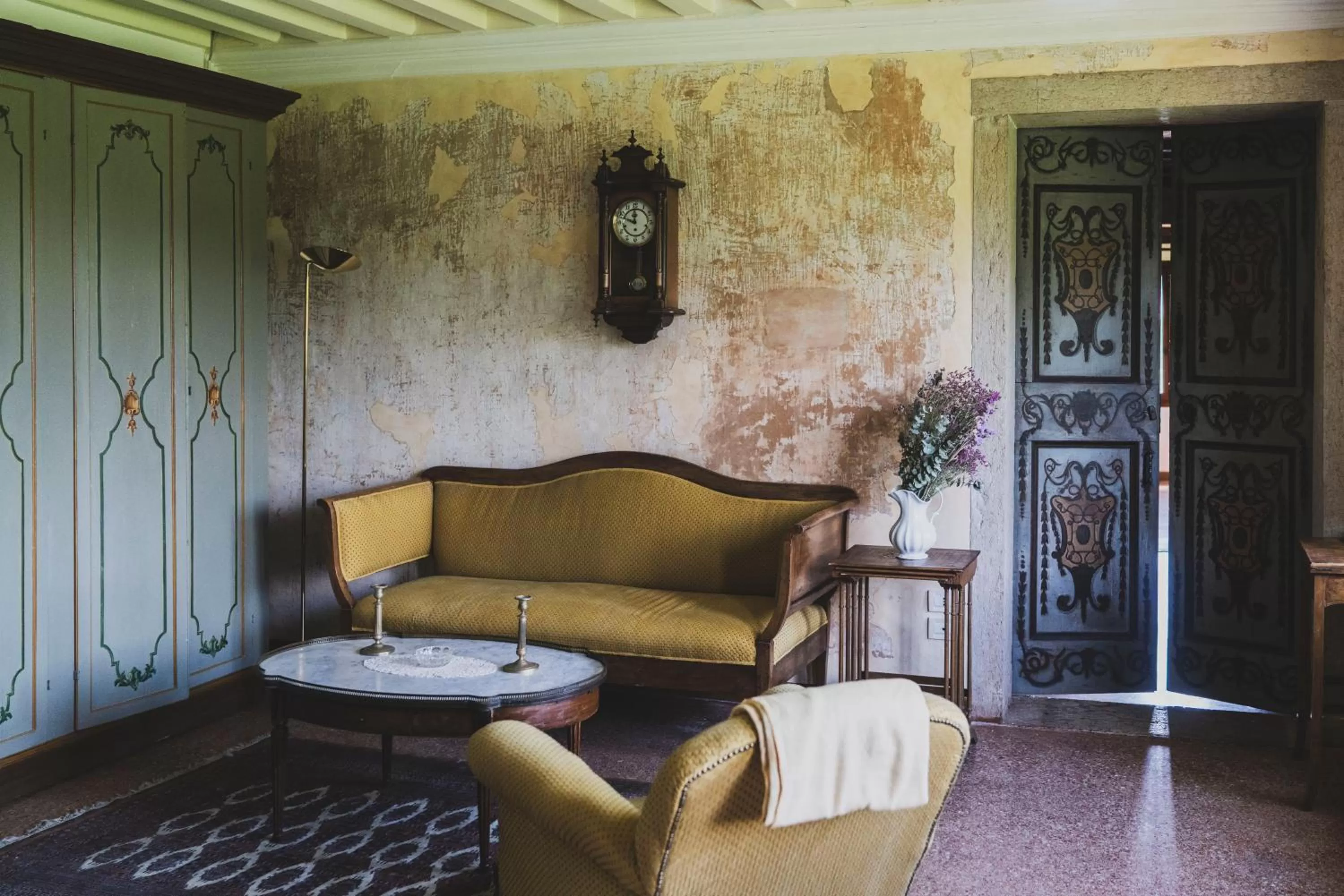 Living room in Villa Stecchini