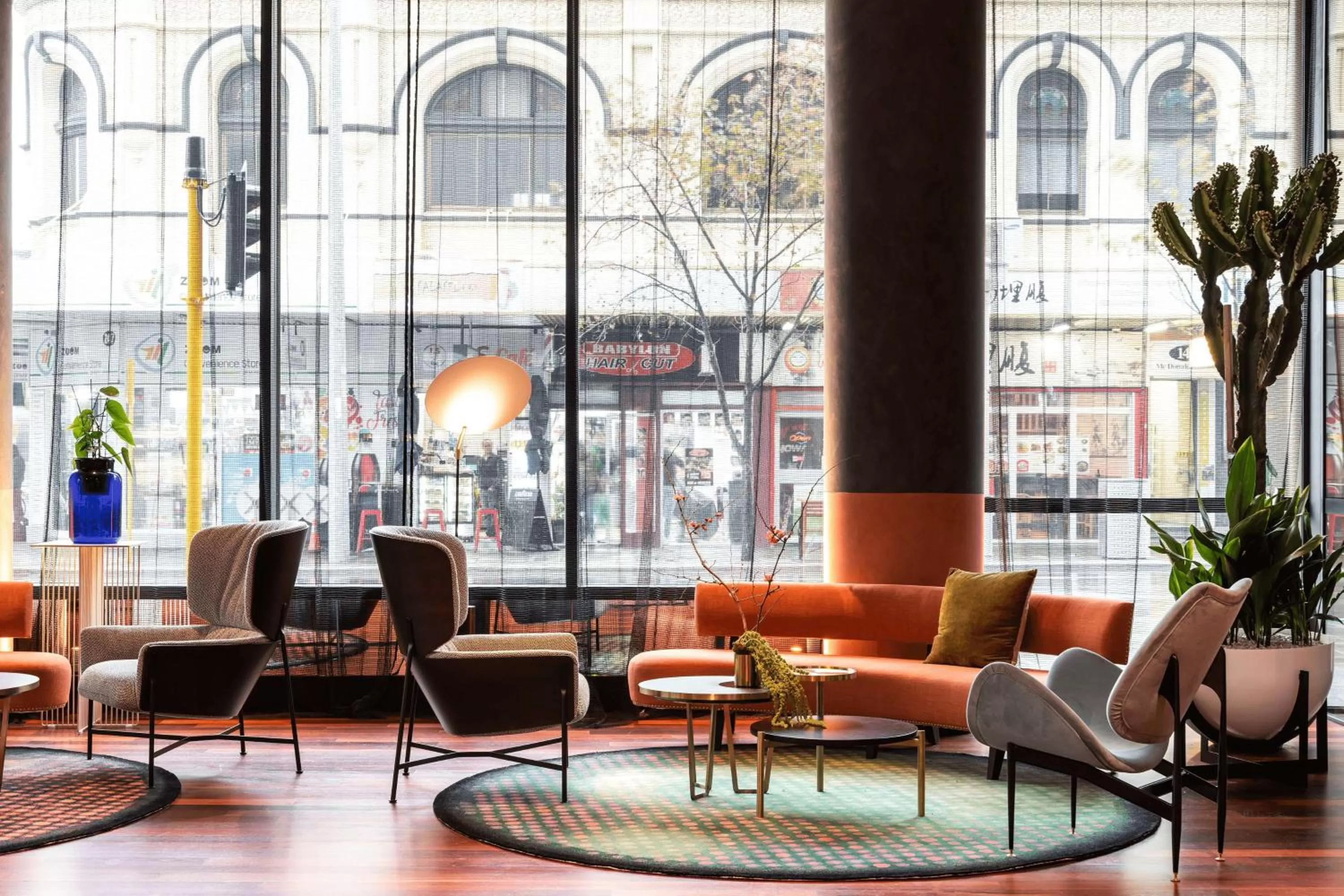 Lobby or reception in QT Perth