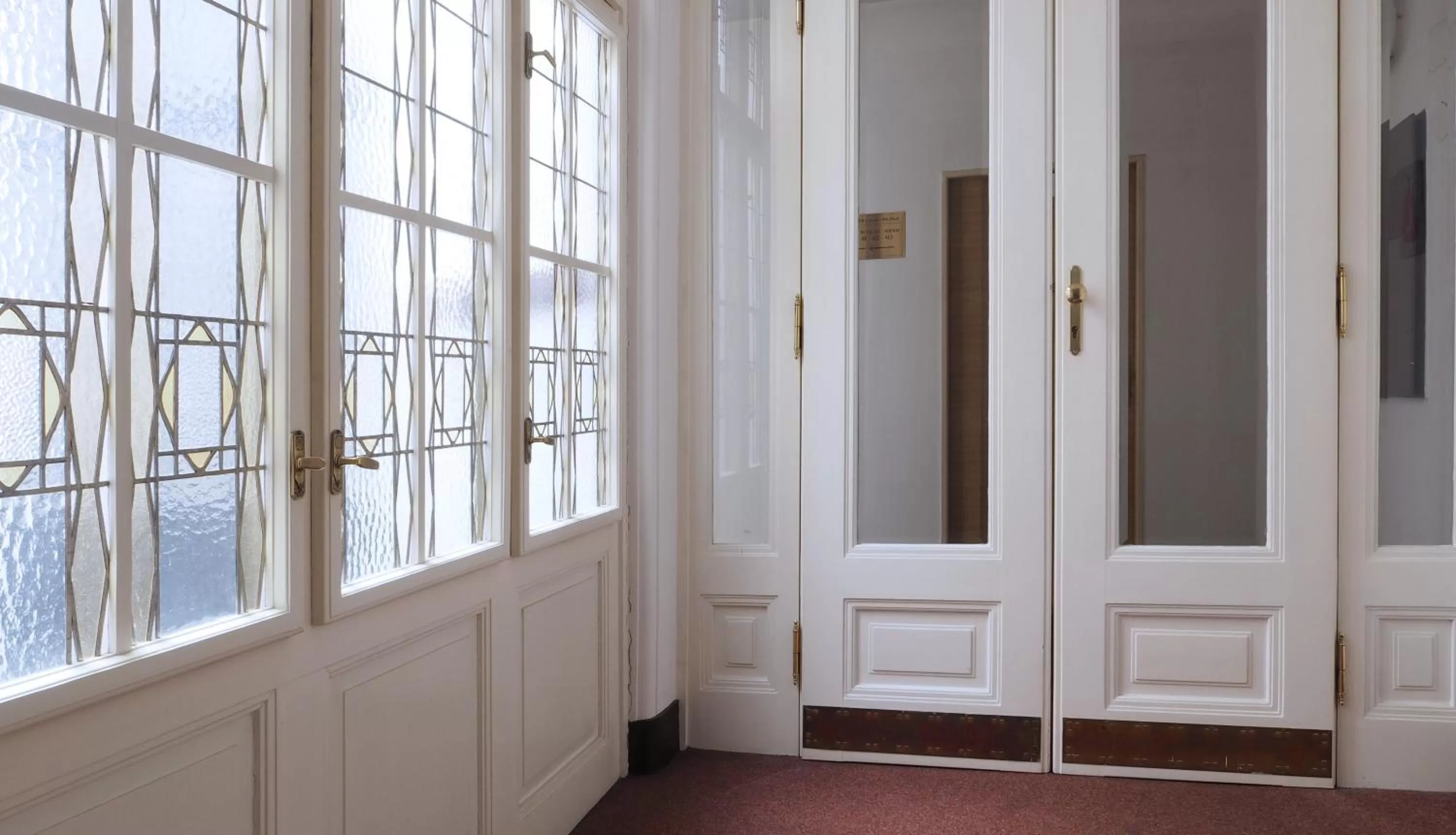 Decorative detail in Hotel U Beránka Náchod