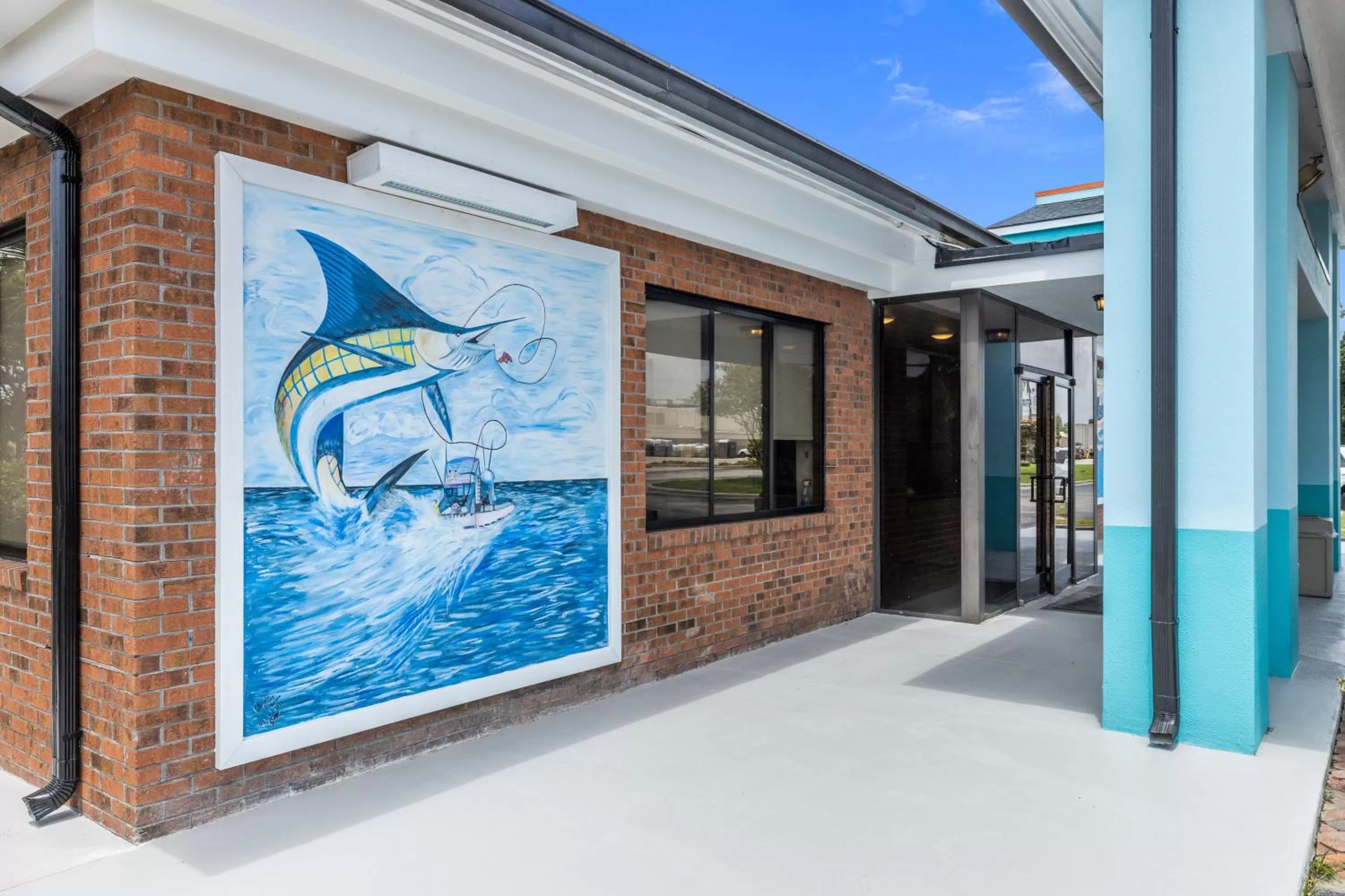 Facade/entrance in Garnet Inn & Suites, Morehead City near Atlantic Beach
