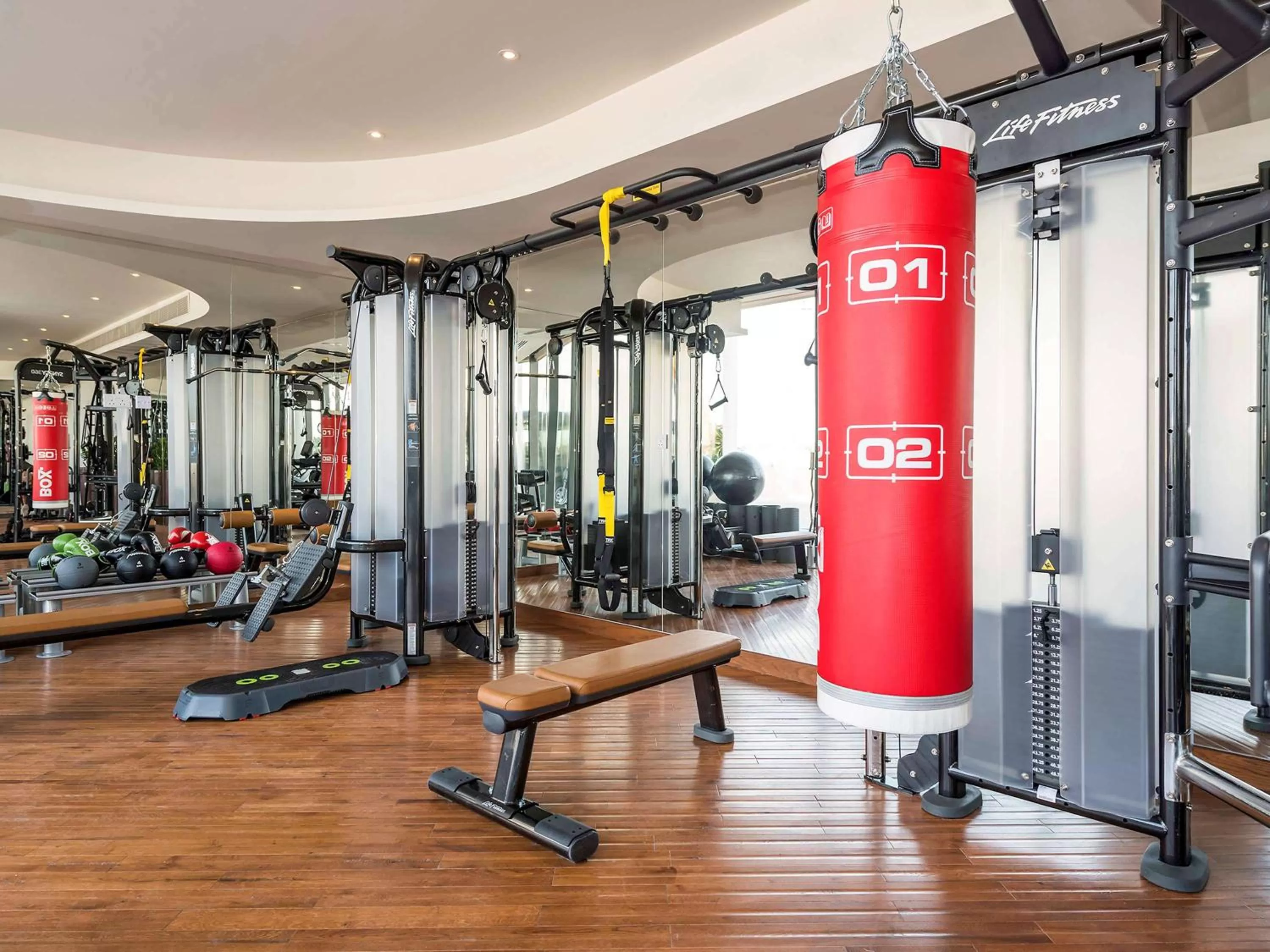Fitness centre/facilities in The Retreat Palm Dubai MGallery by Sofitel