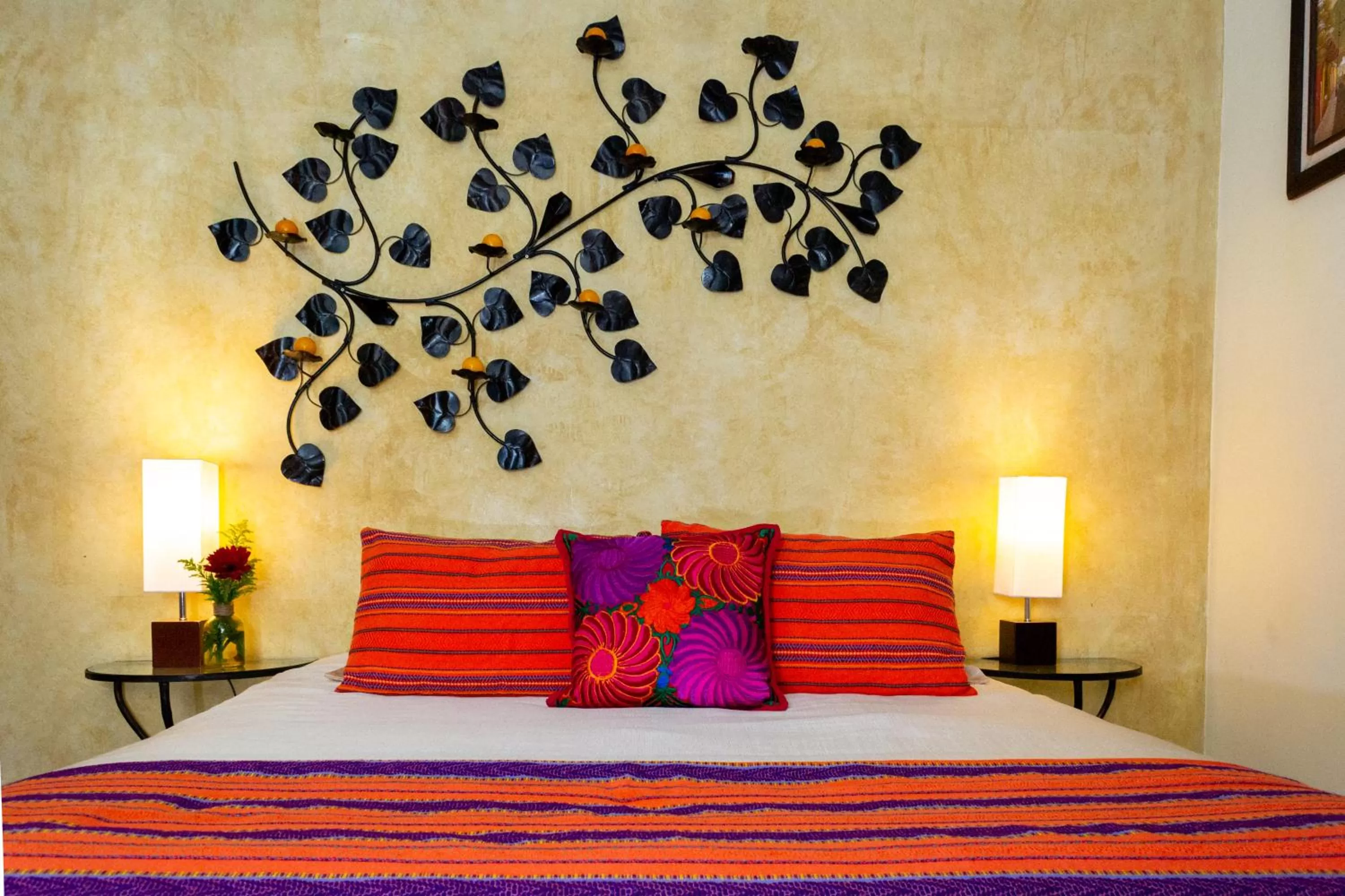 Bed in Hotel Las Marias