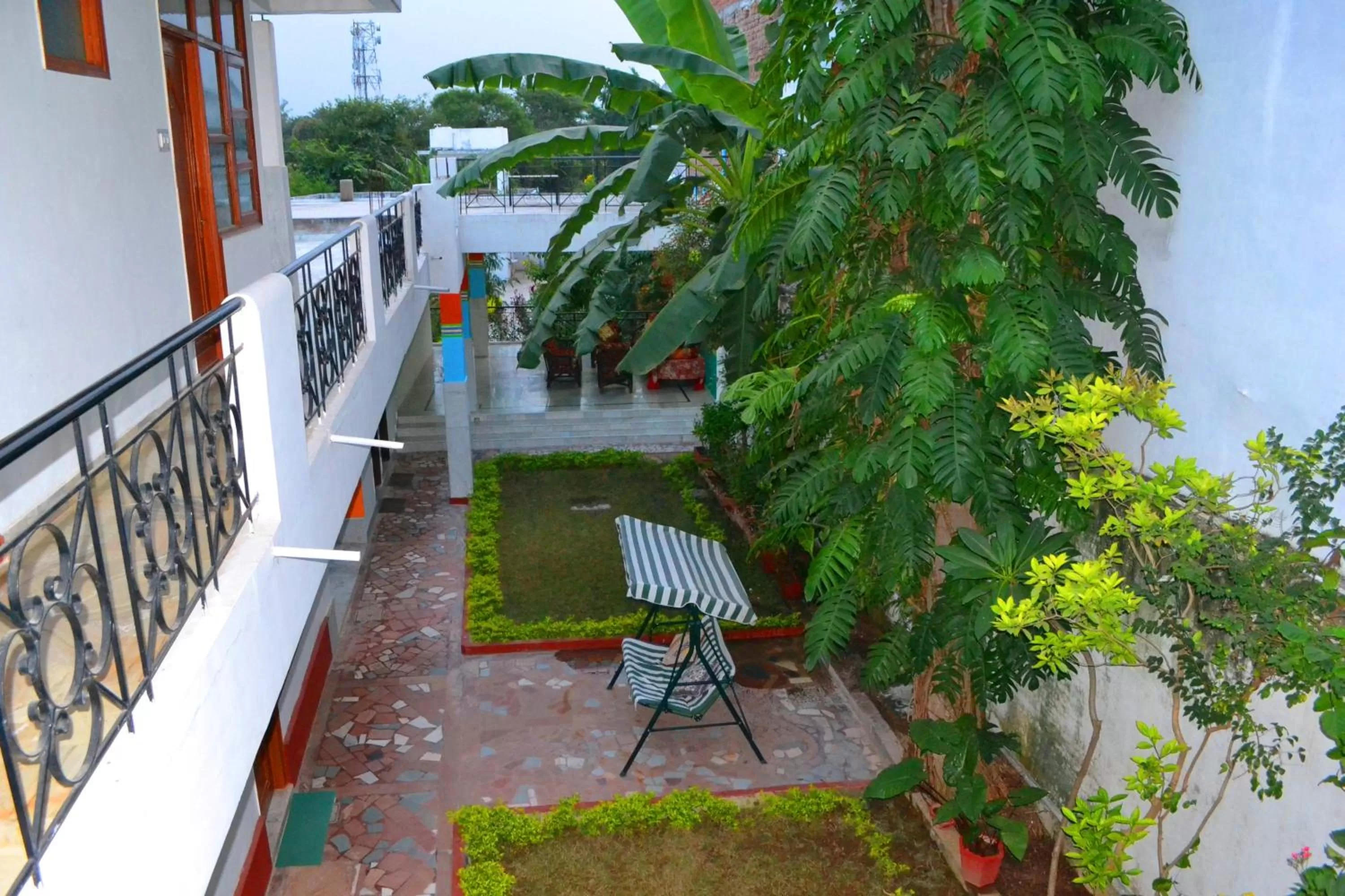 Garden view in Hotel Harmony