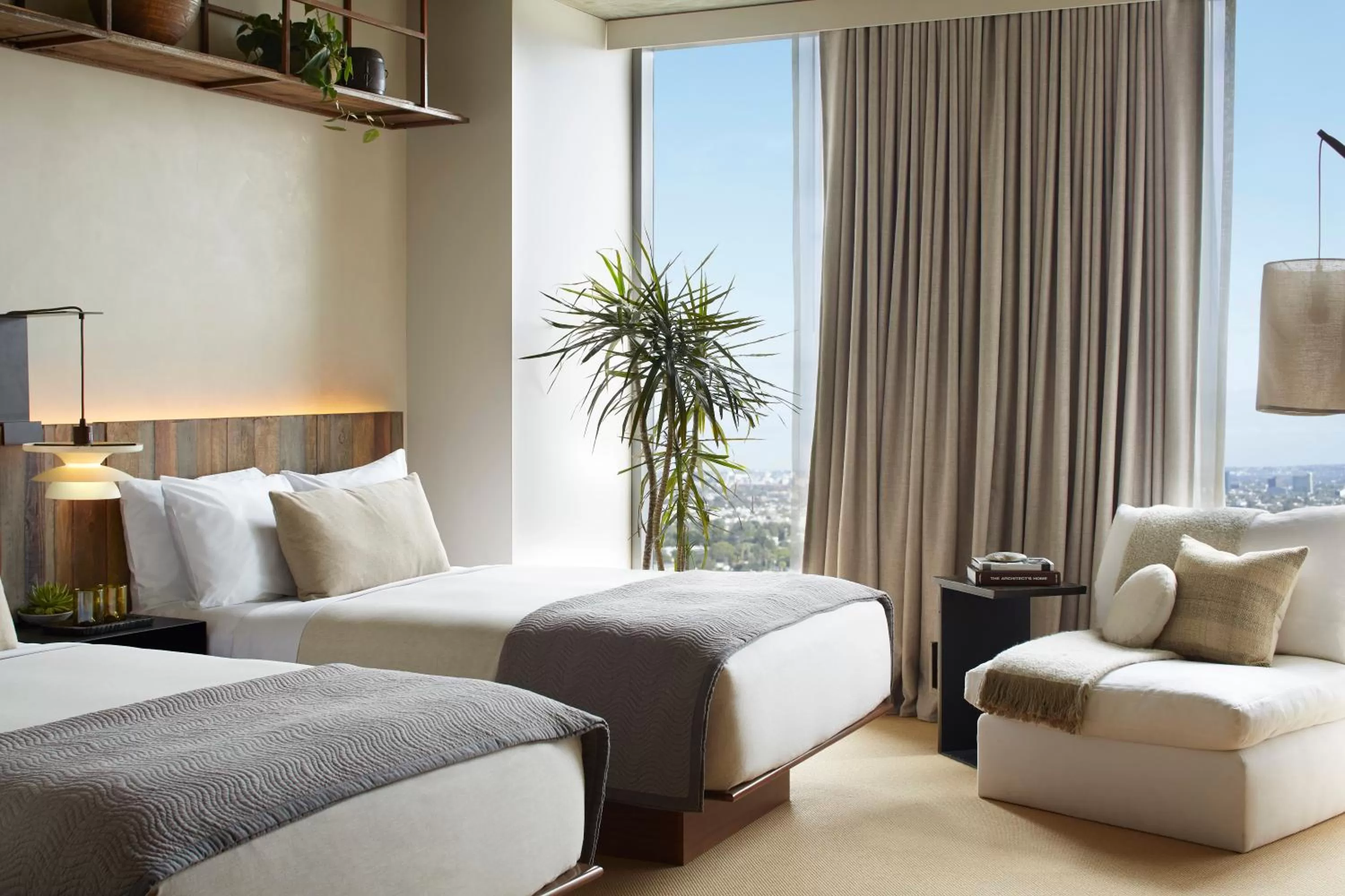 Bed in 1 Hotel West Hollywood