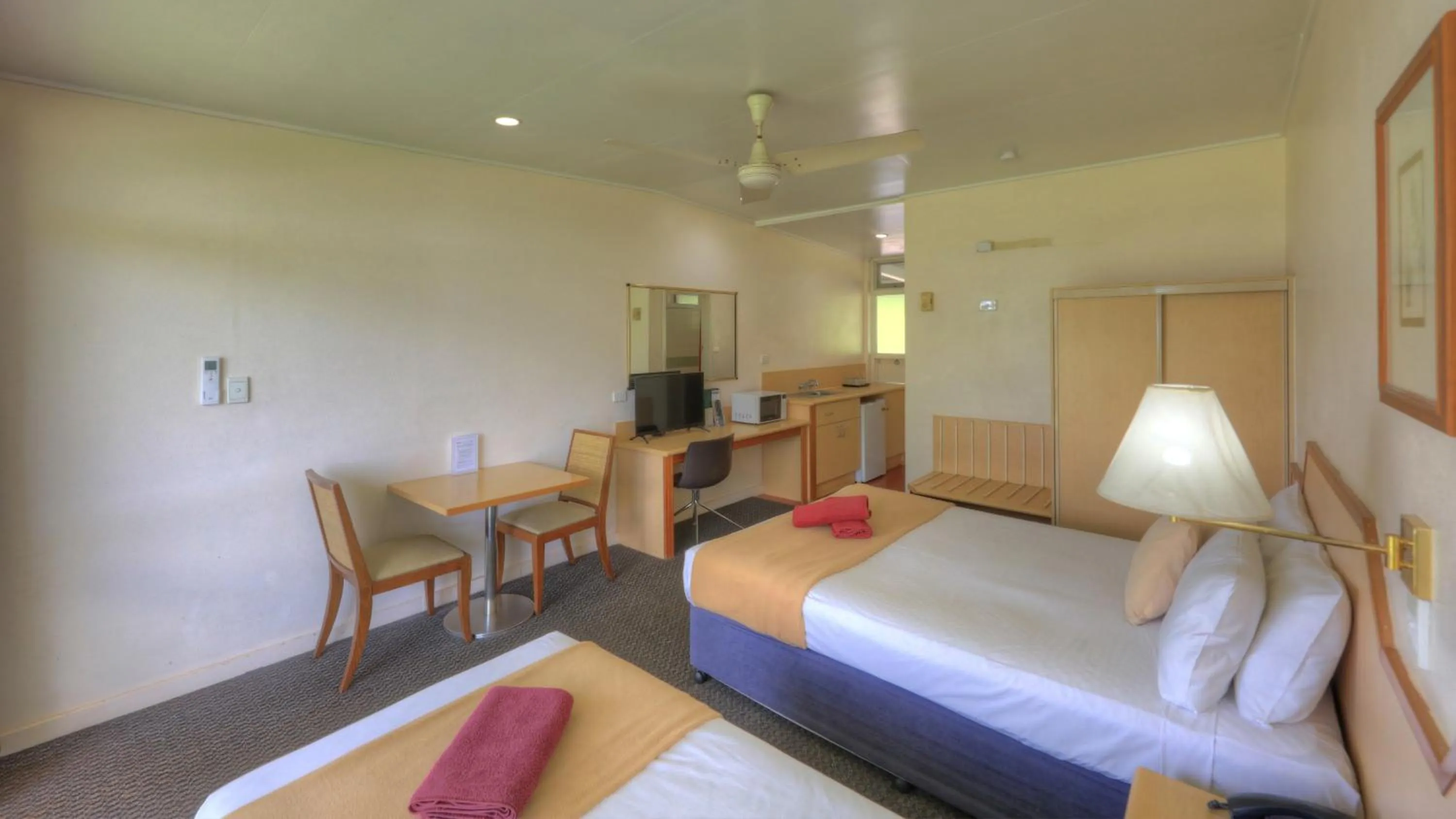 Bed in Atherton Motel