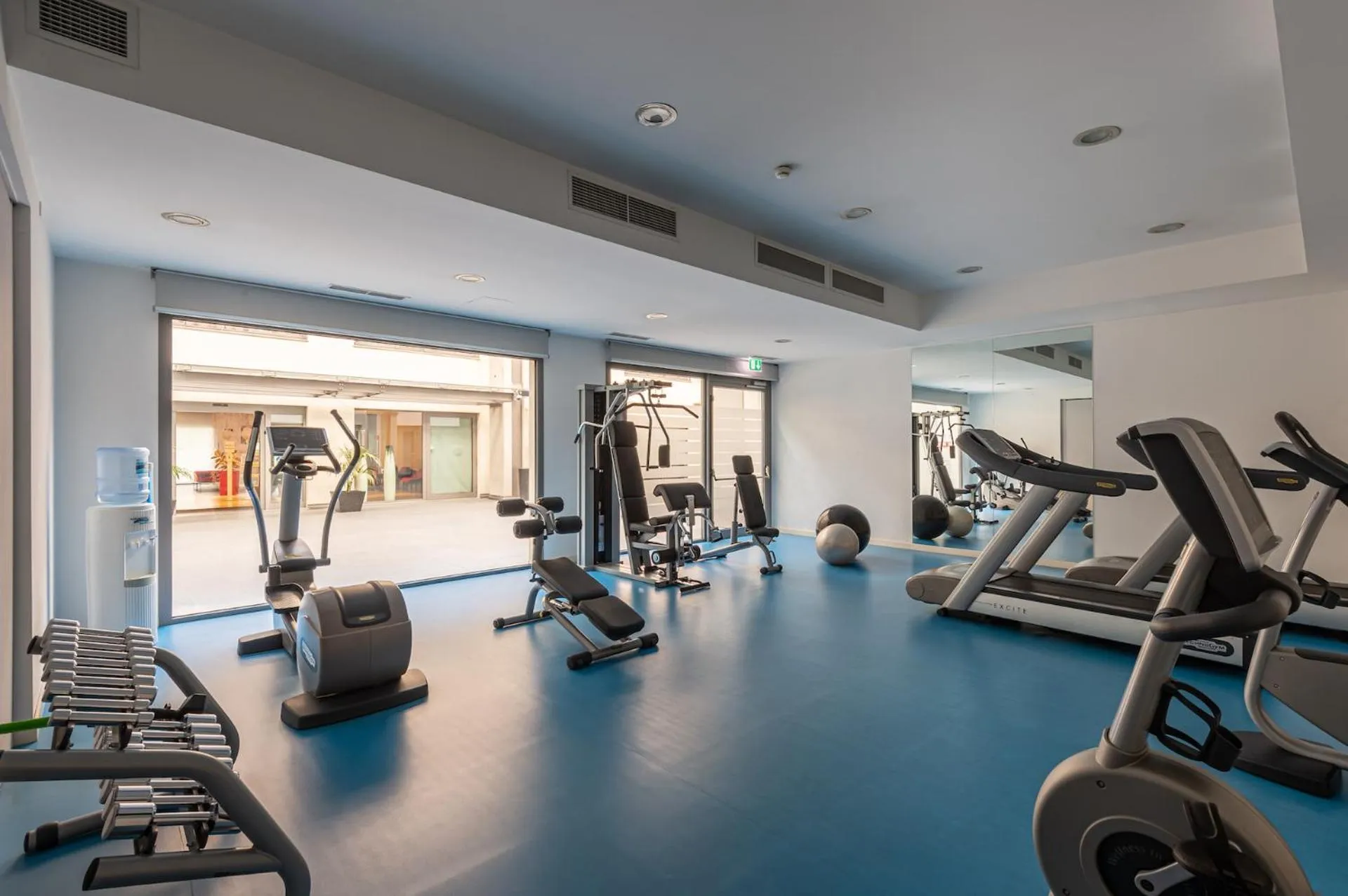 Fitness centre/facilities in UNA HOTELS Le Terrazze Treviso Hotel & Residence