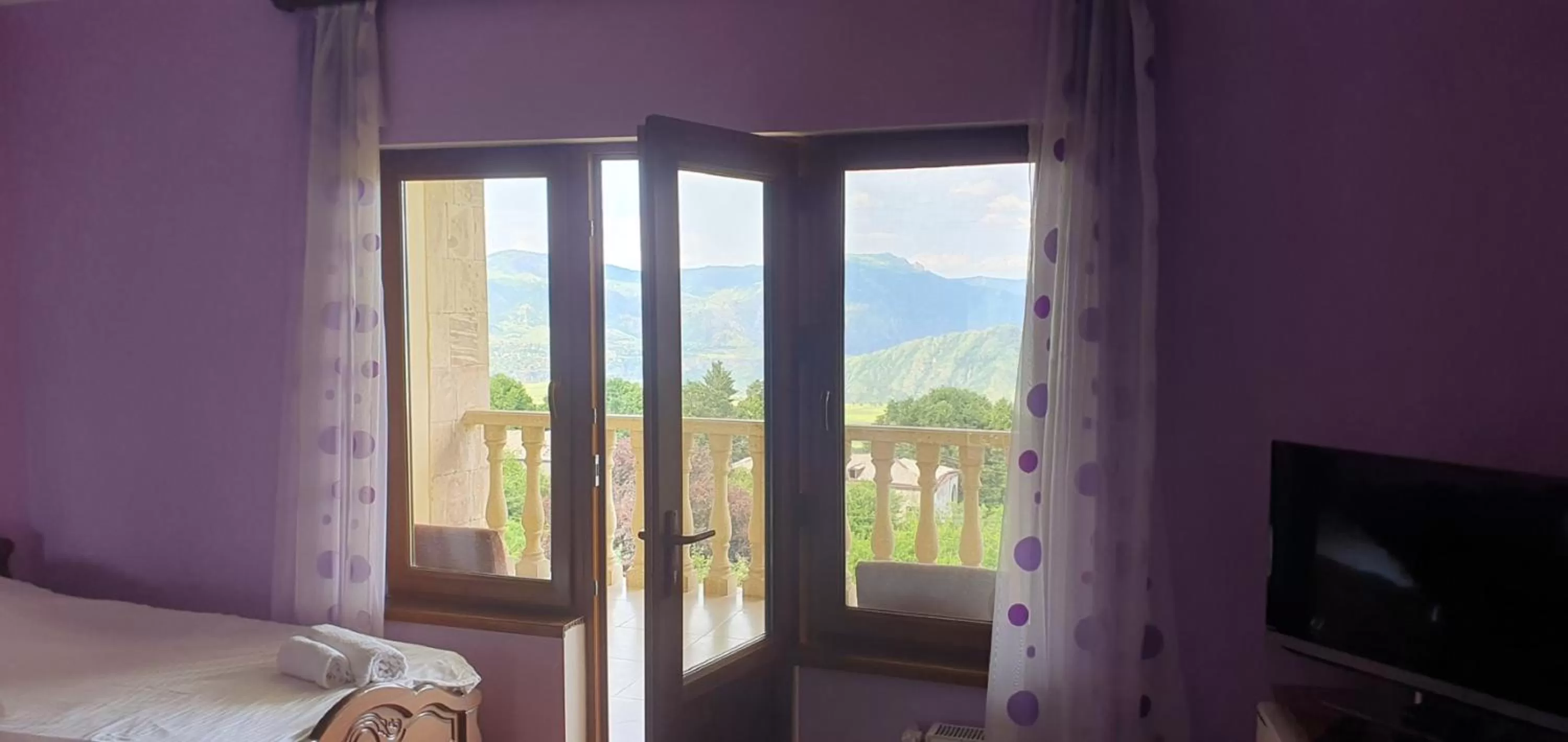 View (from property/room) in Odzun Hotel