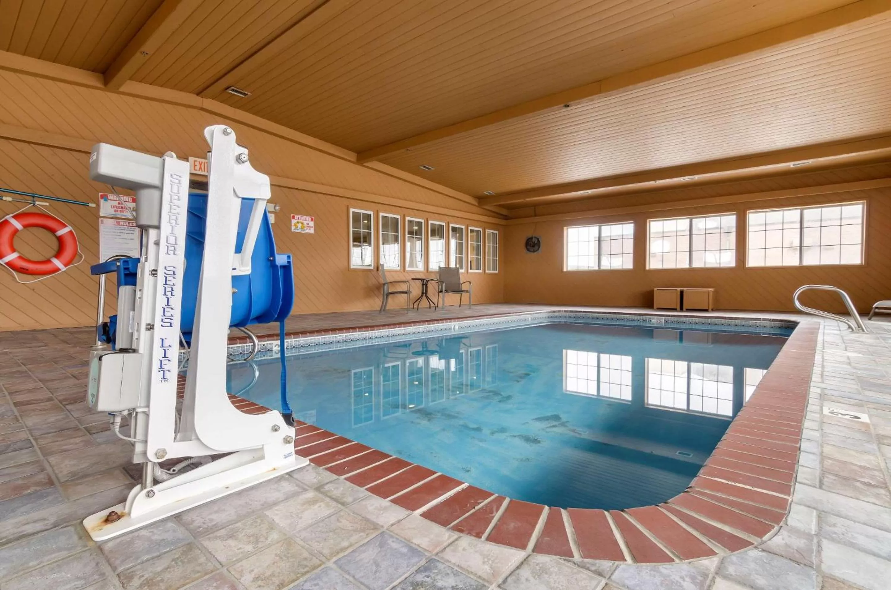 On site in Quality Inn Osceola