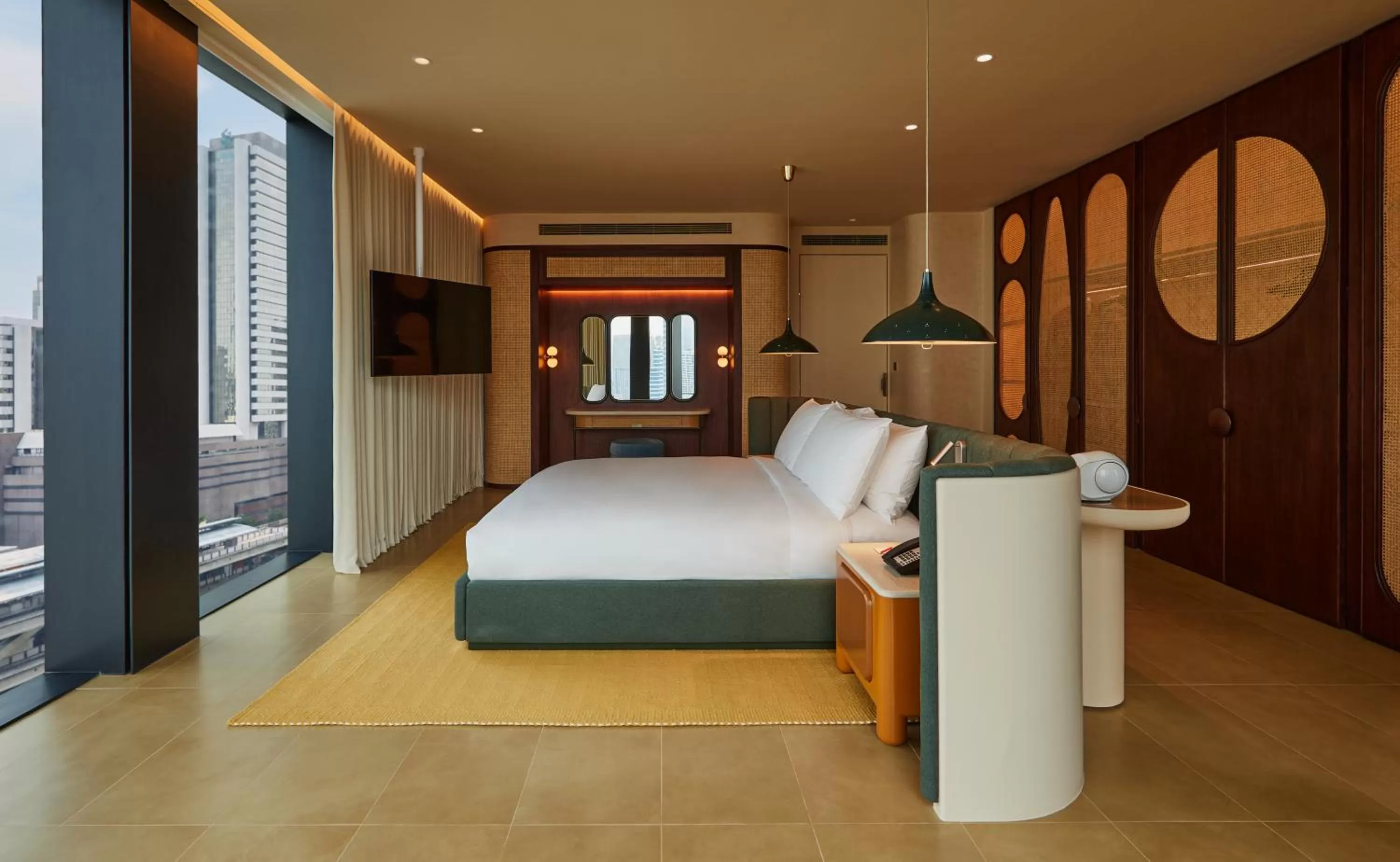 Bed in The Standard, Bangkok Mahanakhon