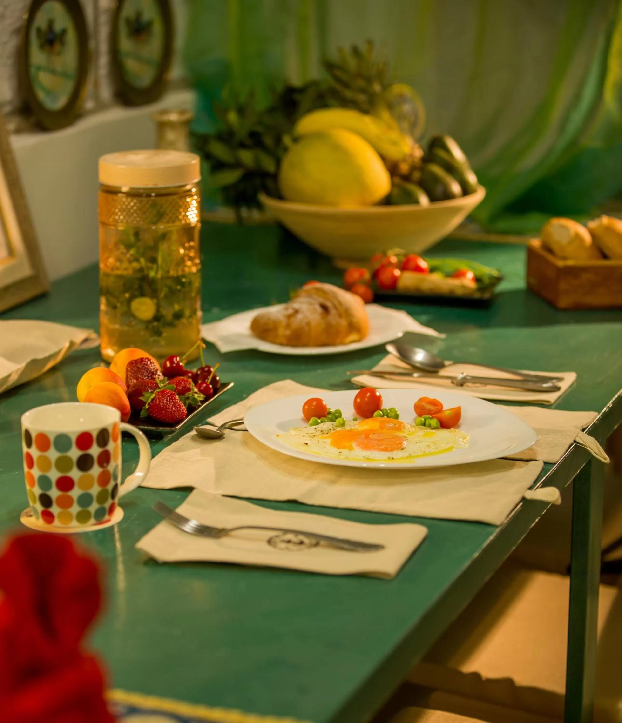 Breakfast in B&B Artistic Tirana