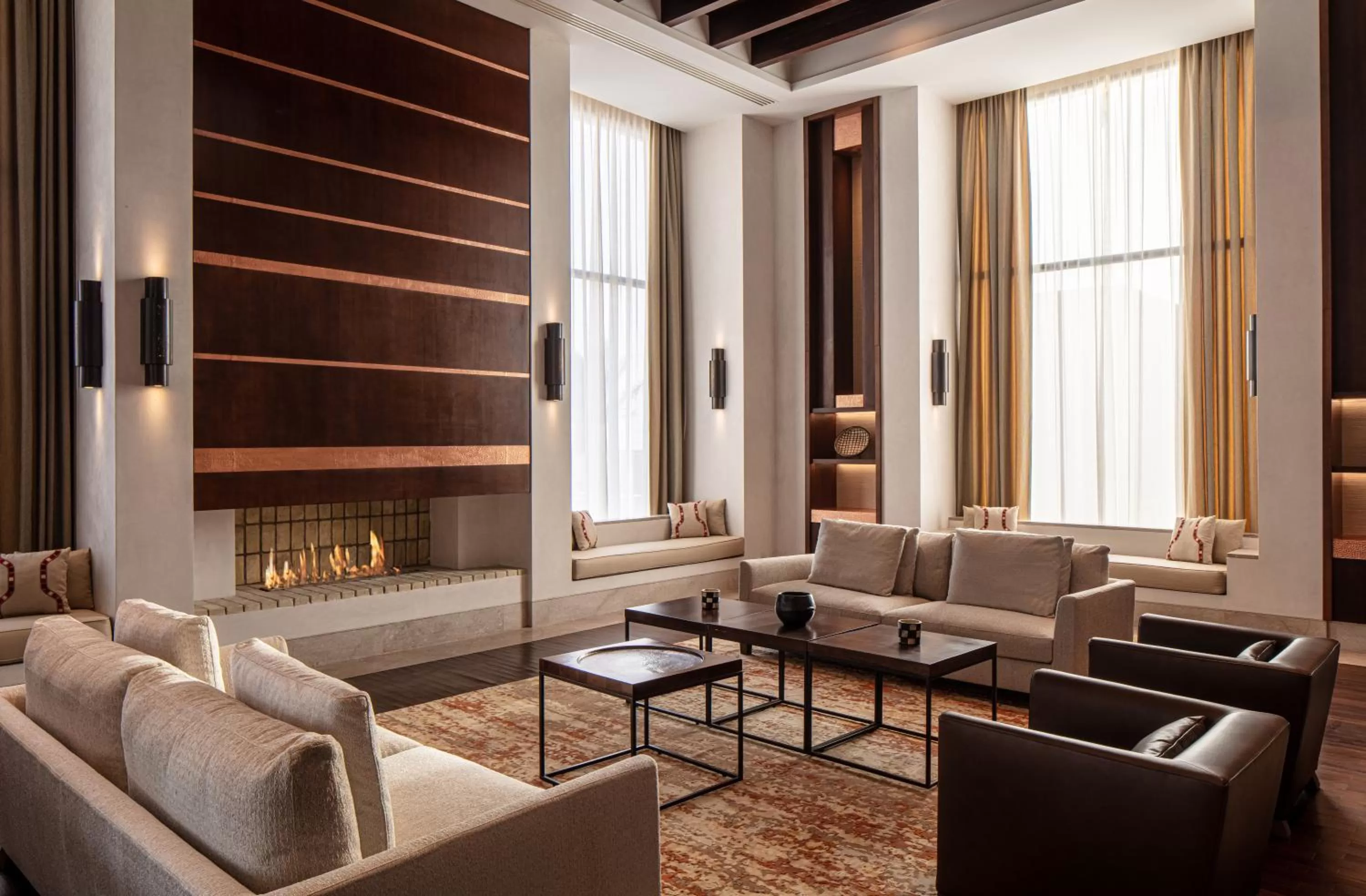 Living room in Anantara Sahara-Tozeur Resort & Villas