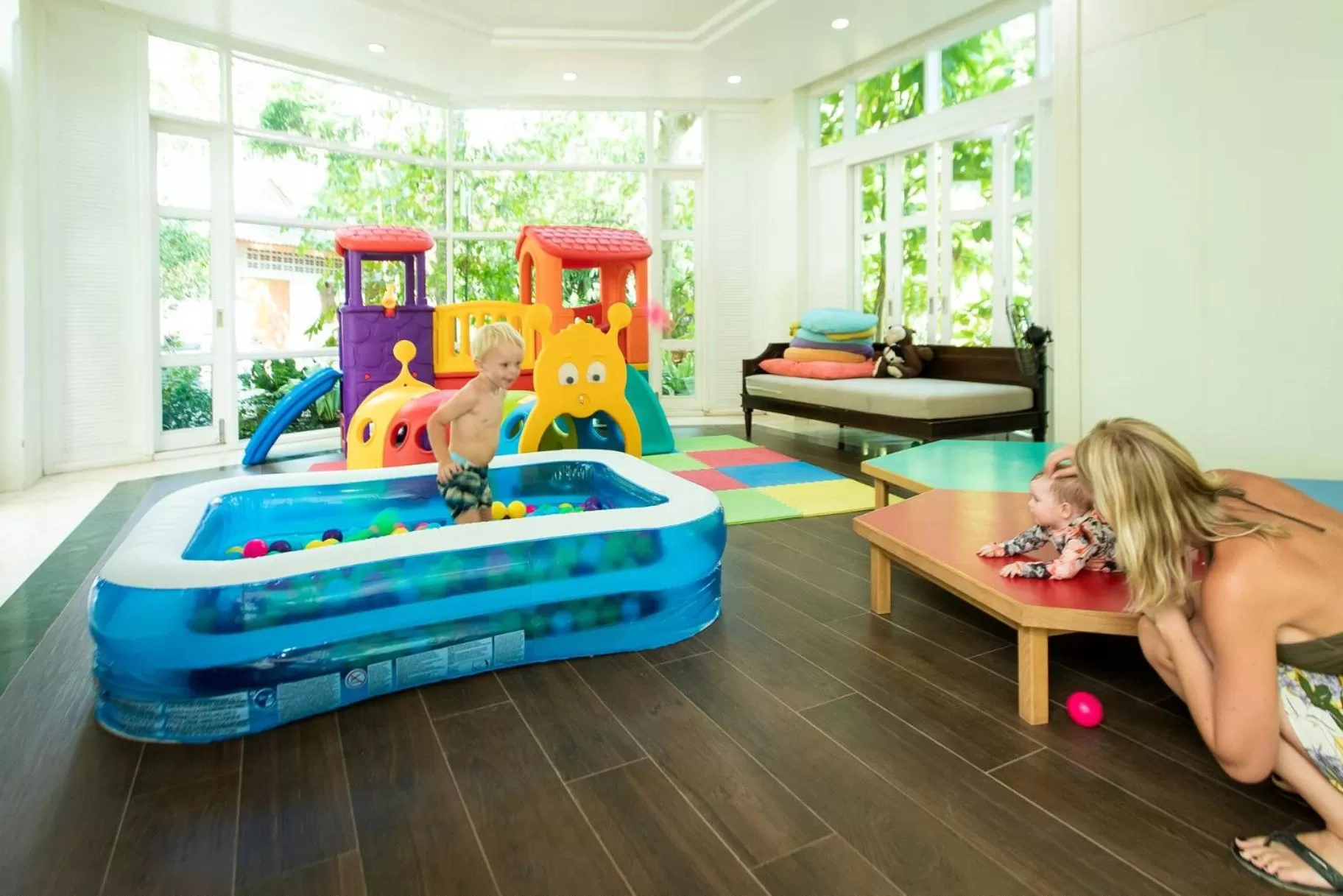 Kids's club, Bed in Wake Up Aonang Hotel