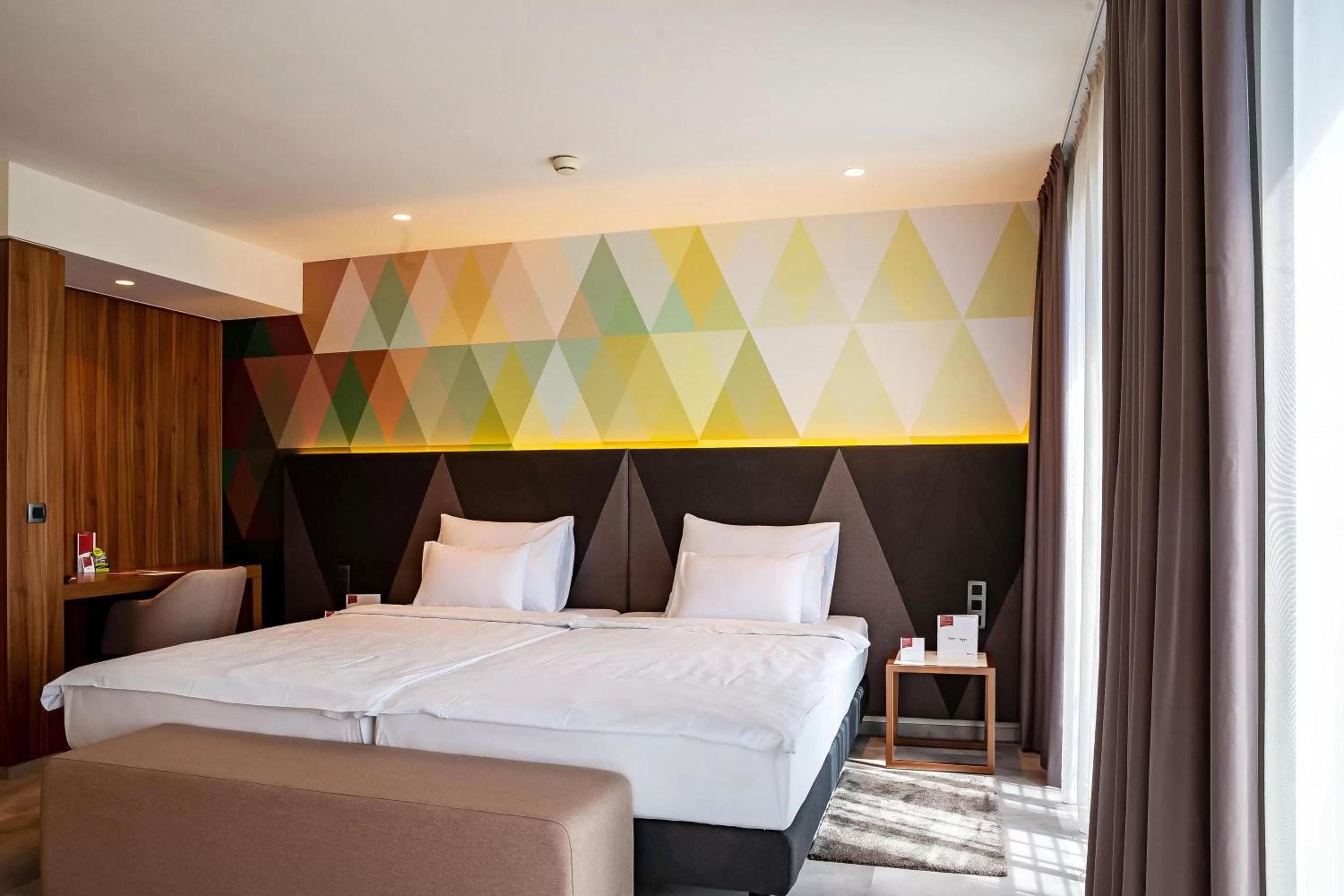 Bed in Doubletree by Hilton Ljubljana