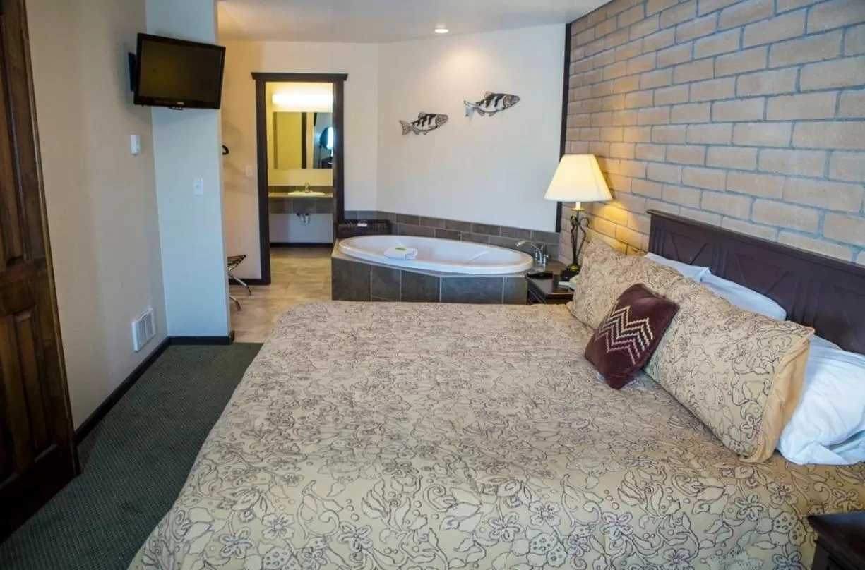 Photo of the whole room, Bed in The Stagecoach Inn