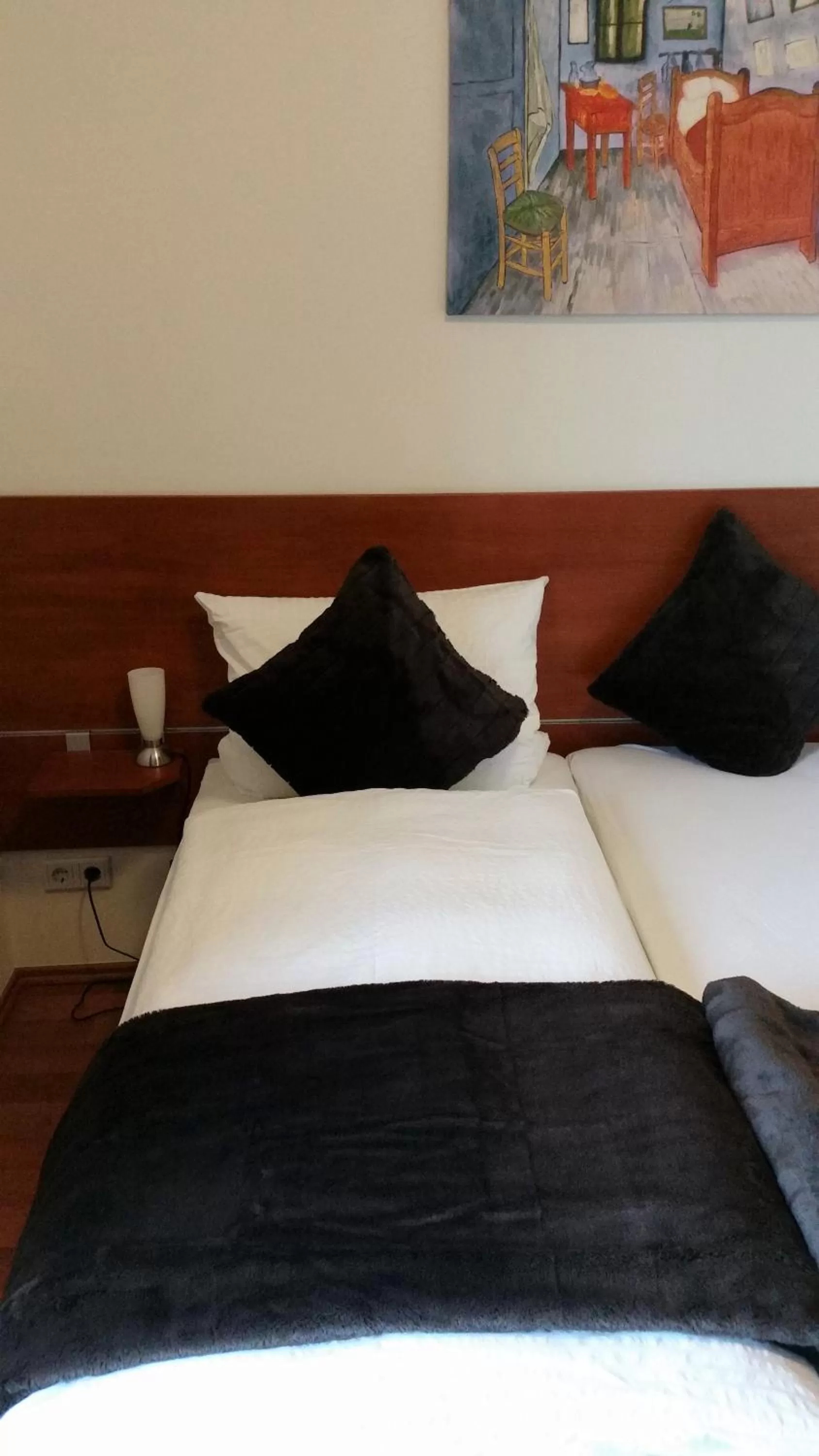 Bed in Ellenbergs Restaurant & Hotel