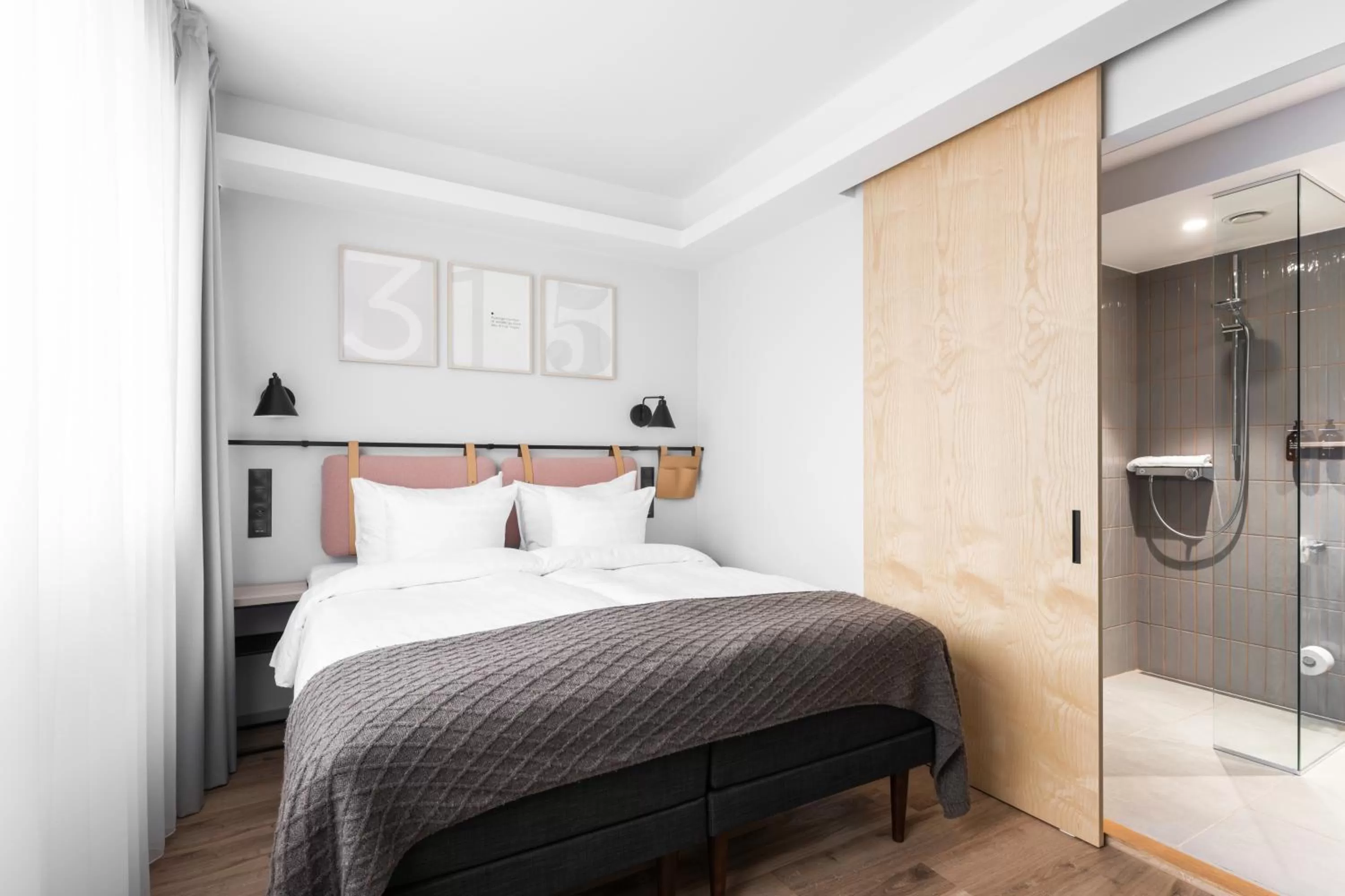 Bedroom, Bed in Oru Hub Hotel Tallinn - Handwritten Collection