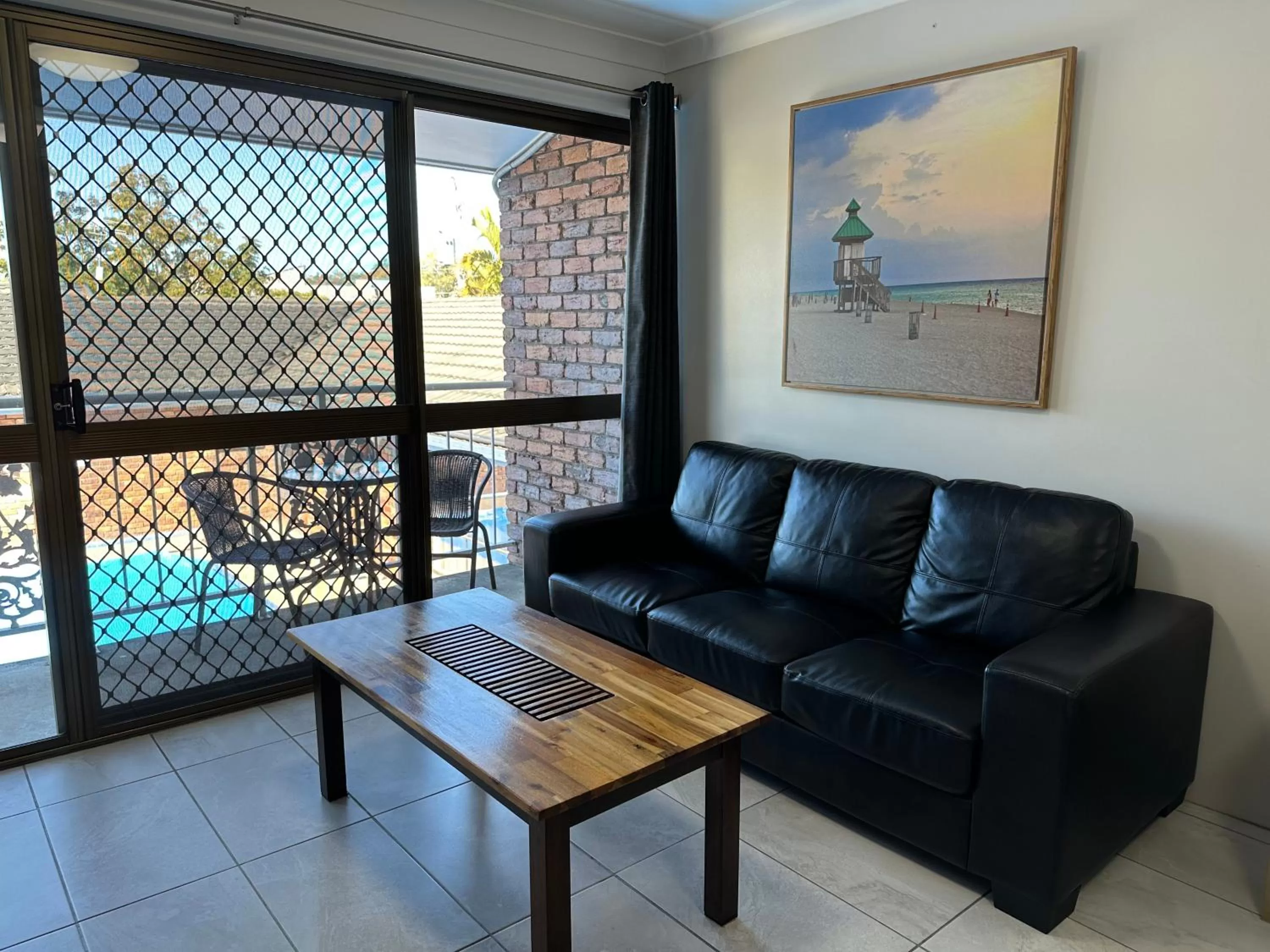 Seating area in Logan City Motor Inn