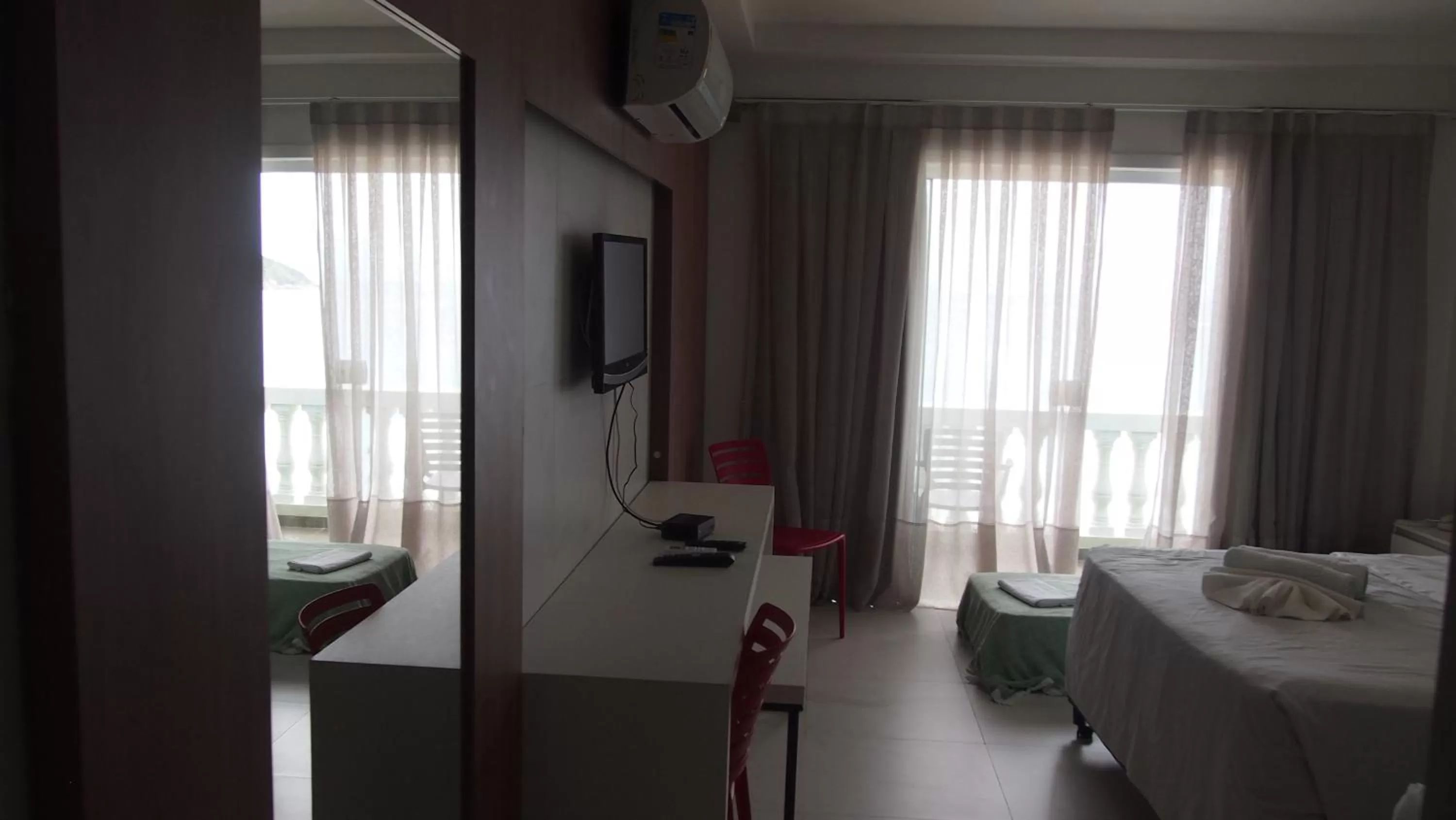 Bed in Ocean View Hotel