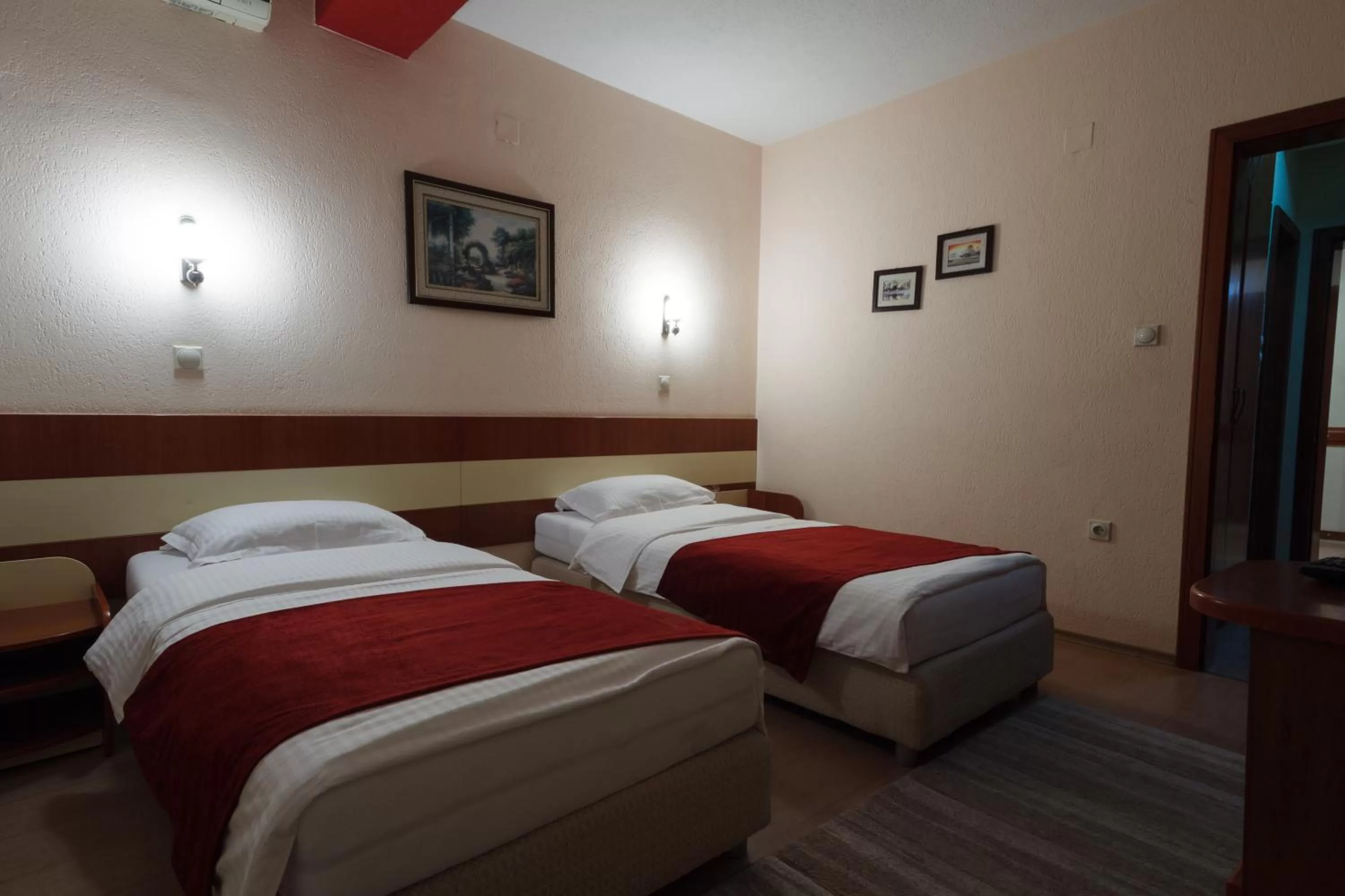 Bed in Hotel Ilinden