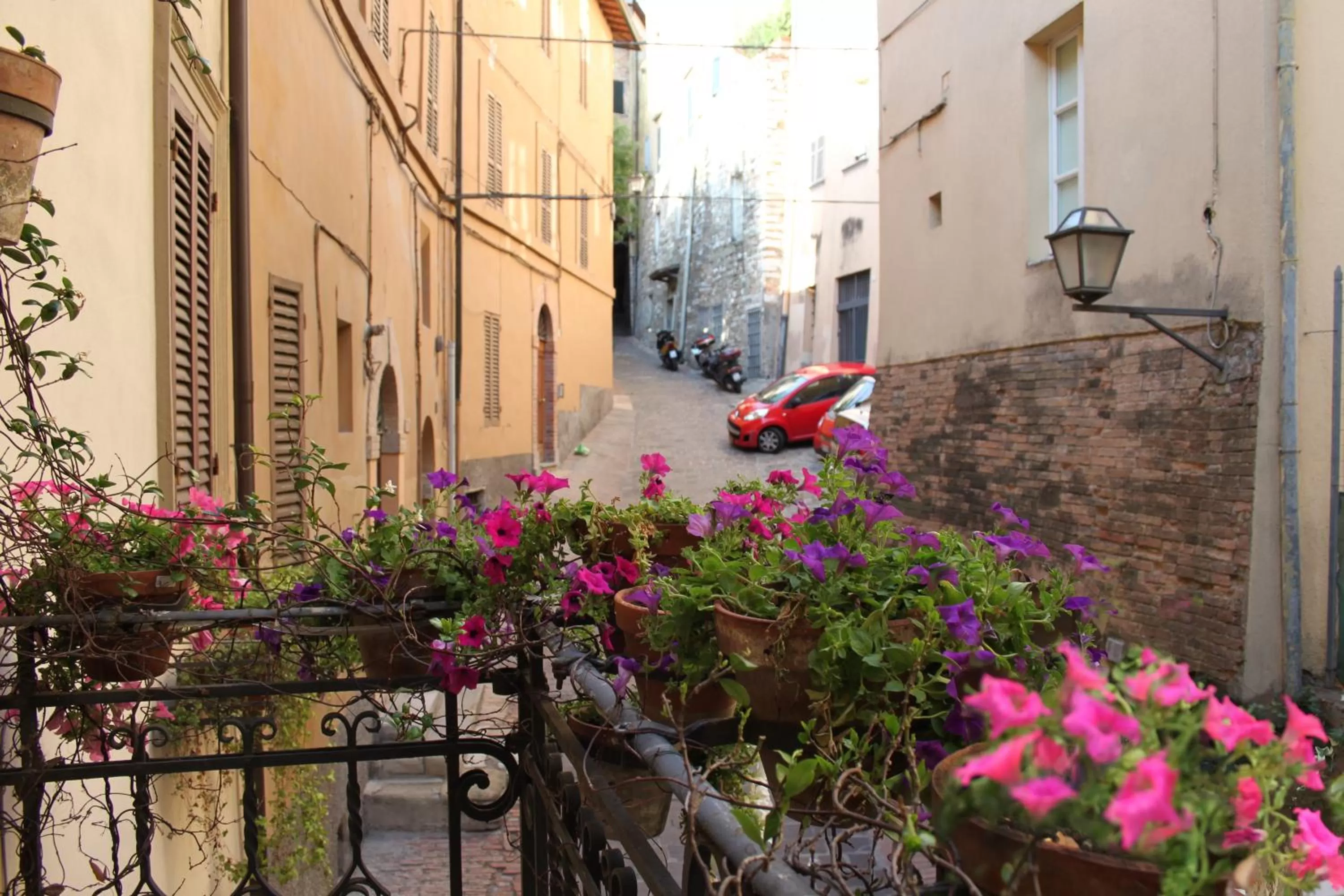 Balcony/Terrace in Hotel Umbria