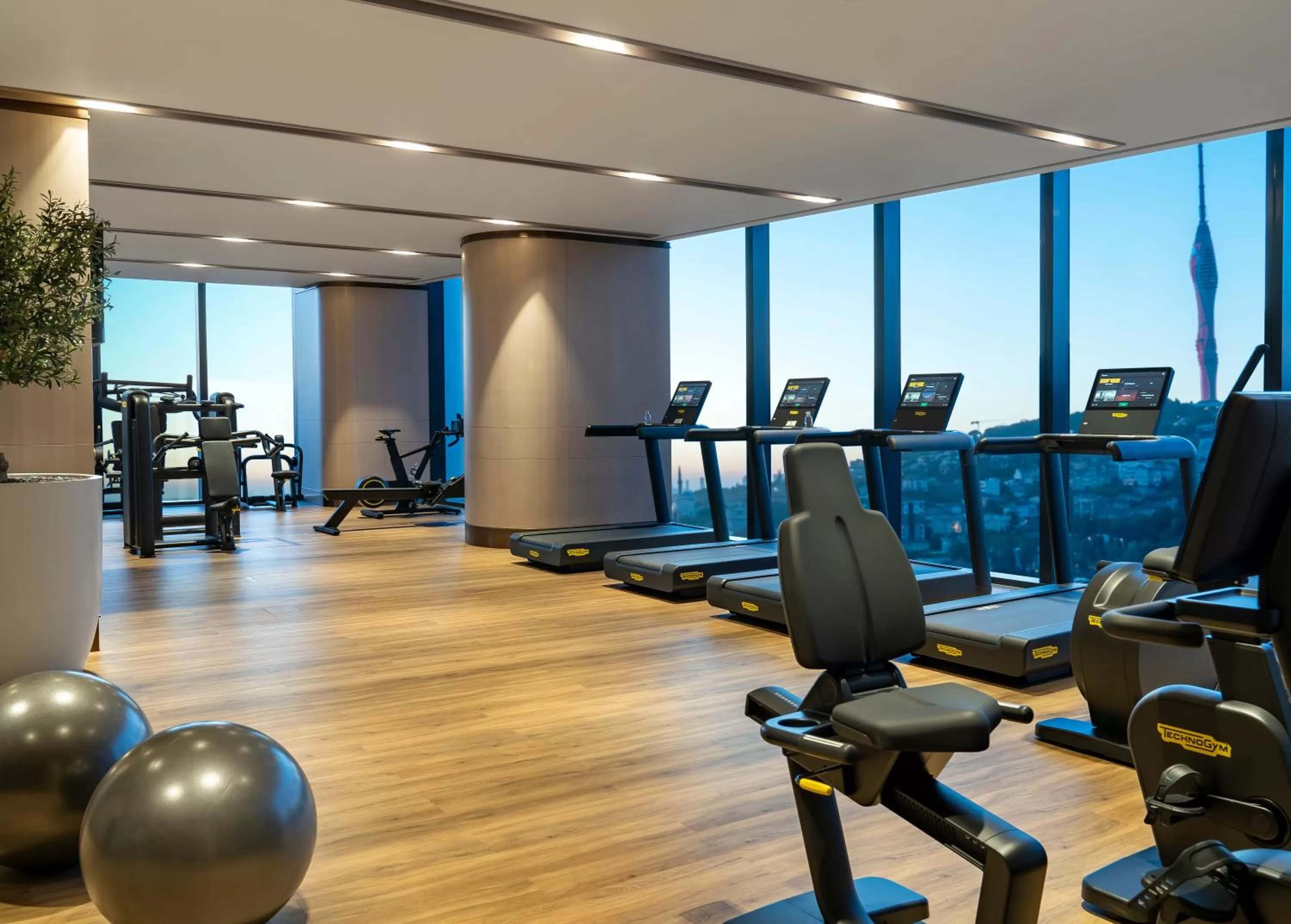 Fitness centre/facilities in Address Istanbul