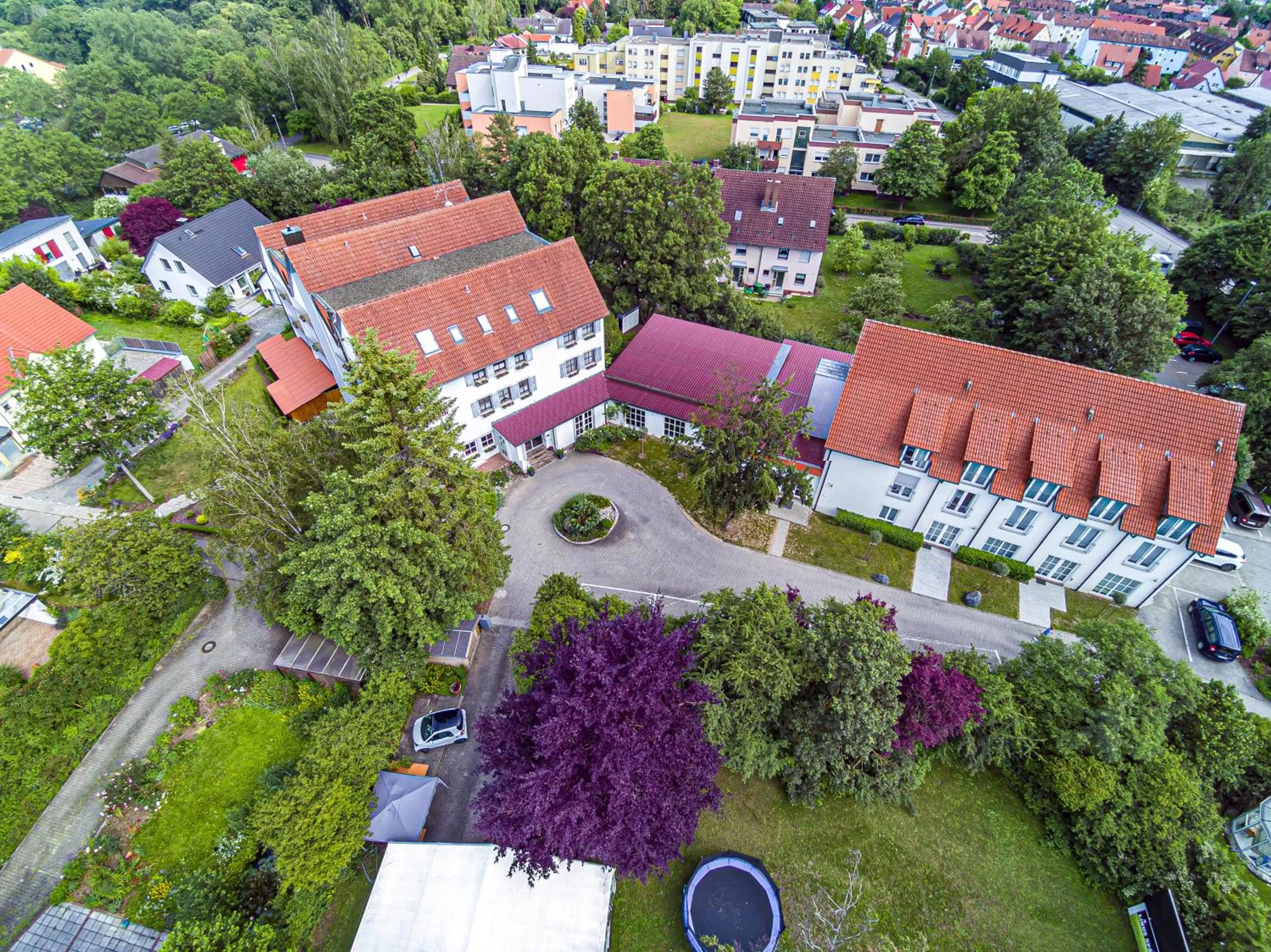Property building in Hotel Am Kurpark Späth