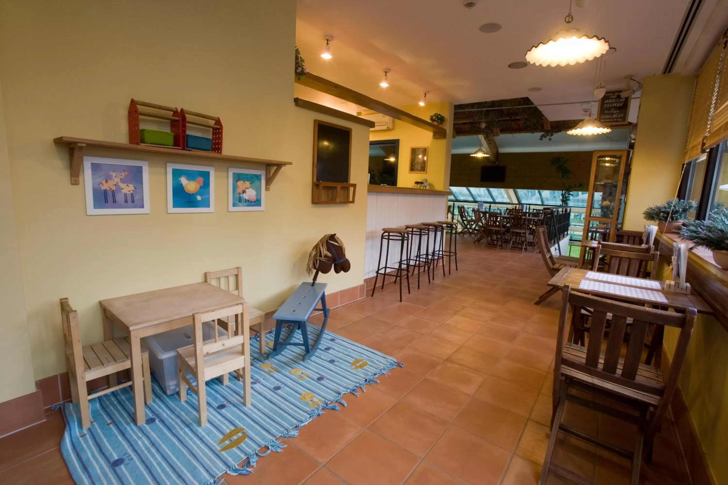 Lounge or bar in Bohinj Eco Hotel