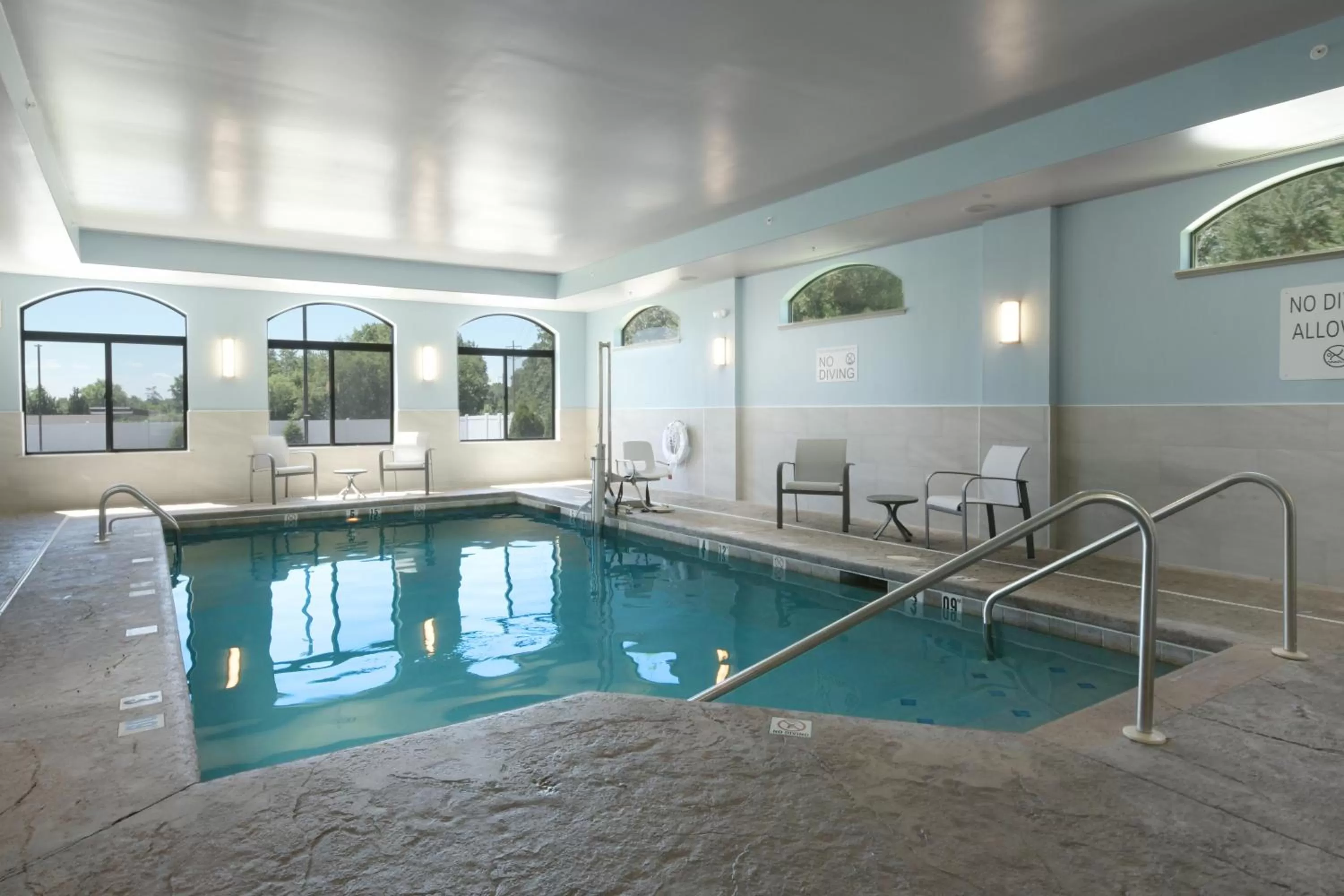 Swimming pool in Holiday Inn Express & Suites - Williamstown - Glassboro by IHG