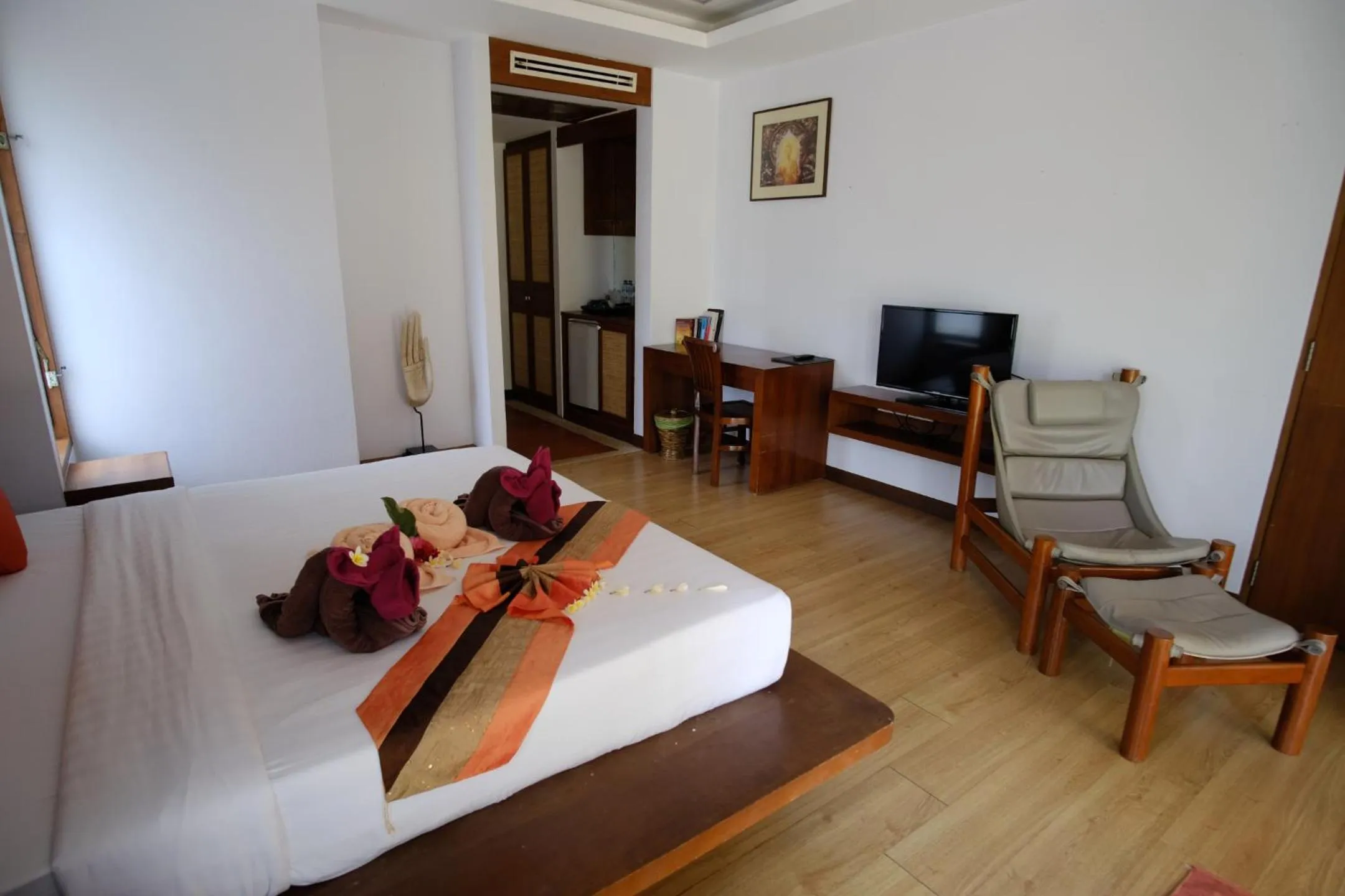 Bed in Andalay Boutique Resort