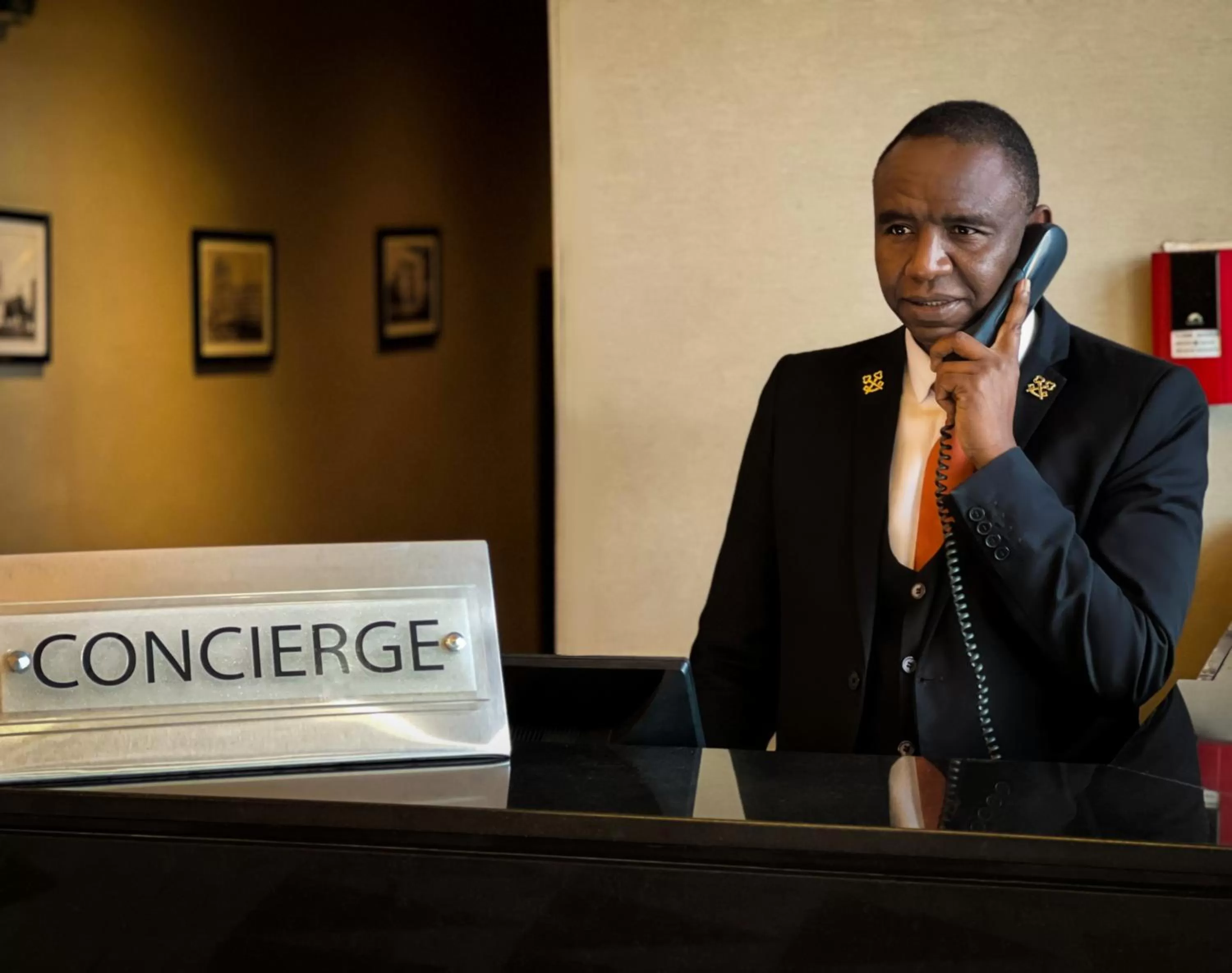 Staff in Kenzi Tower Hotel