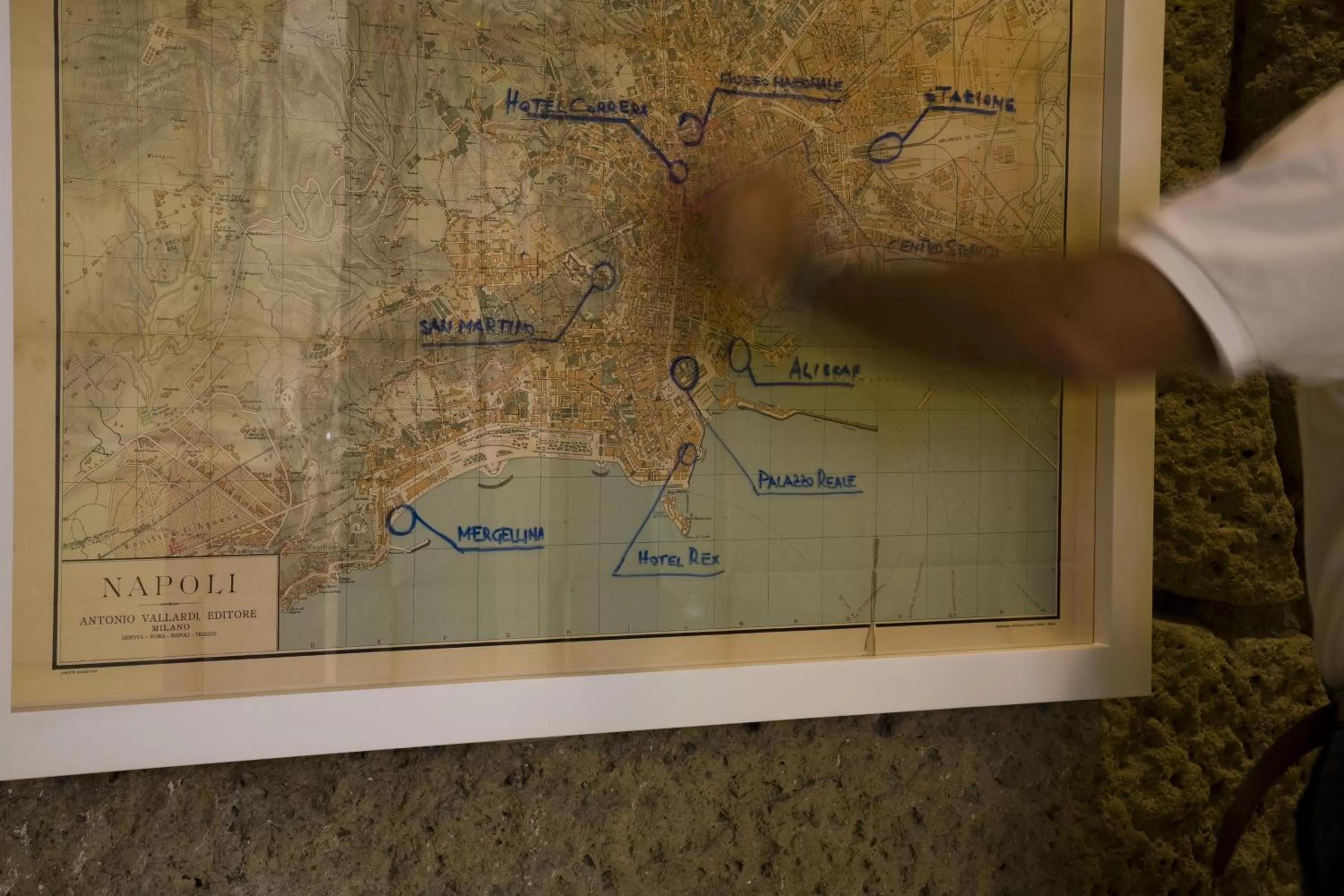 Decorative detail in Correra 241 Lifestyle Hotel