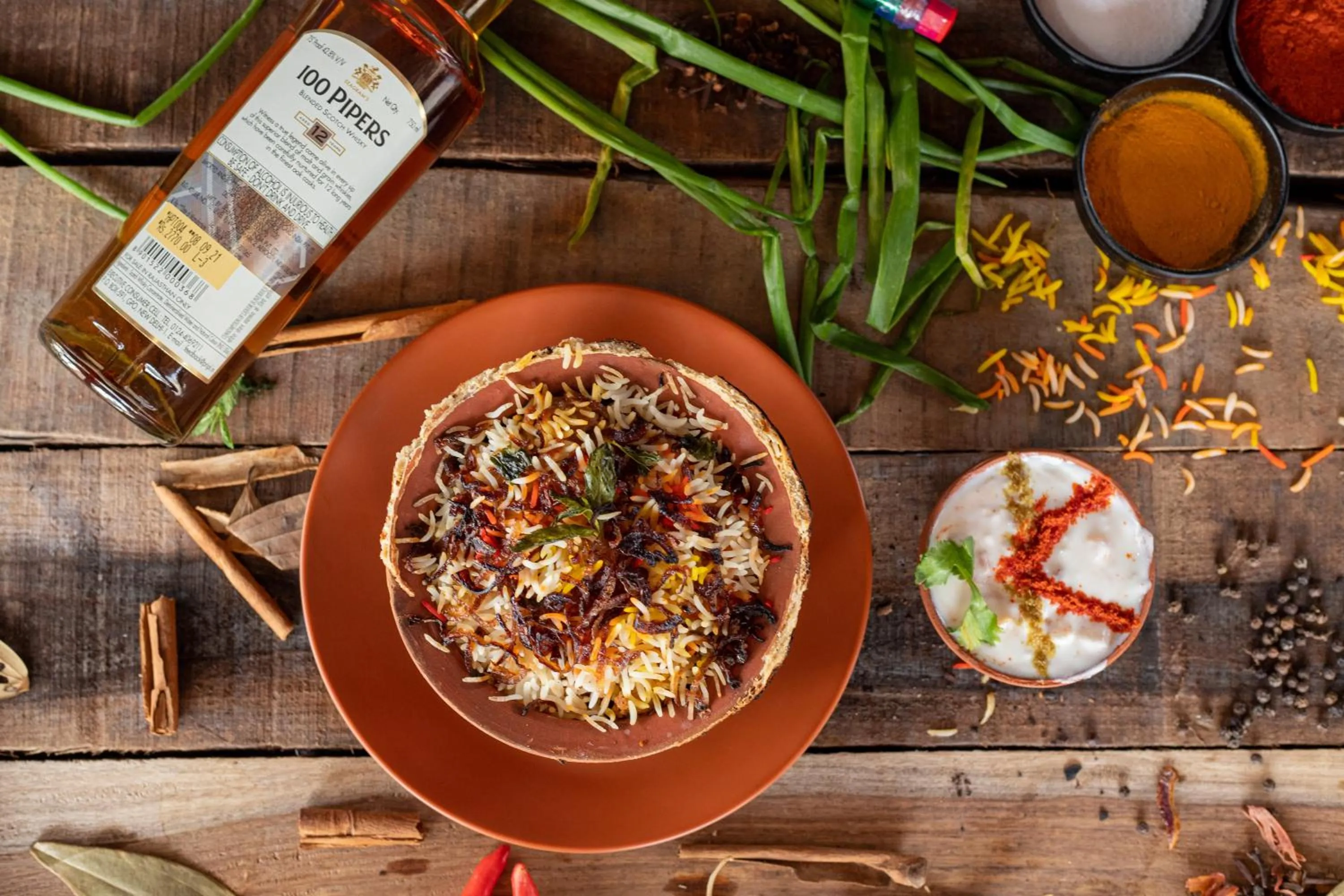 Food and drinks in Hotel Kalyan