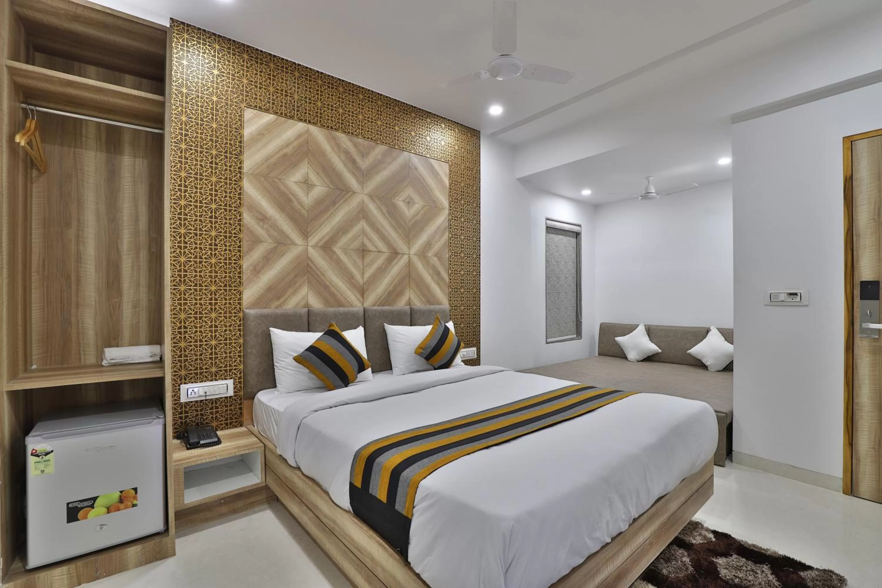 Photo of the whole room, Bed in HOTEL LE GRAND